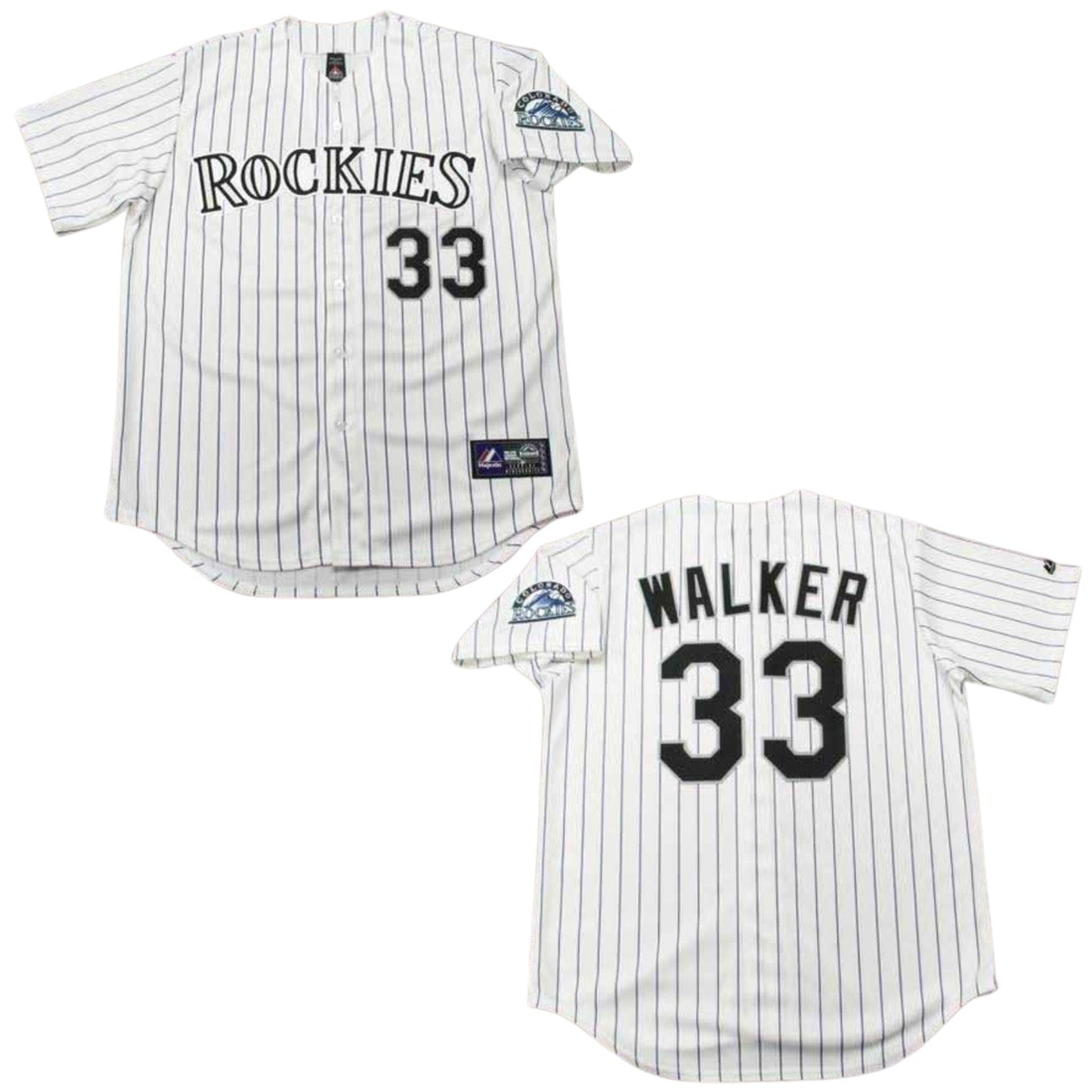 Baseball Larry Walker Colorado Rockies 33 Jersey
