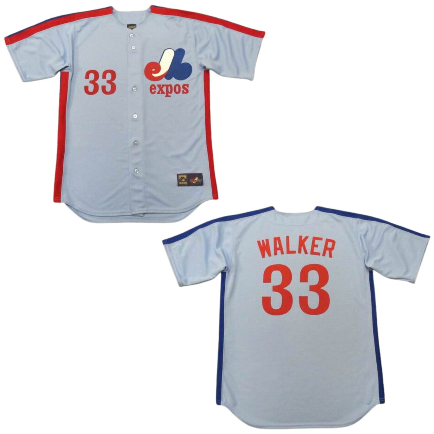 Baseball Larry Walker Montreal Expos 33 Jersey