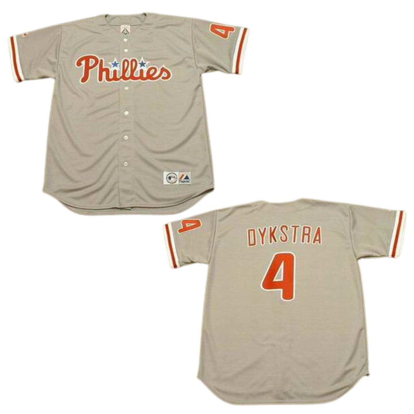 Baseball Lenny Dykstra Philadelphia Phillies 4 Jersey
