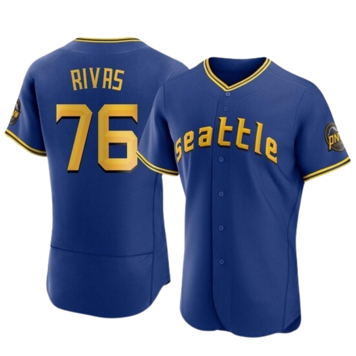 Baseball Leo Rivas Seattle Mariners 76 Jersey