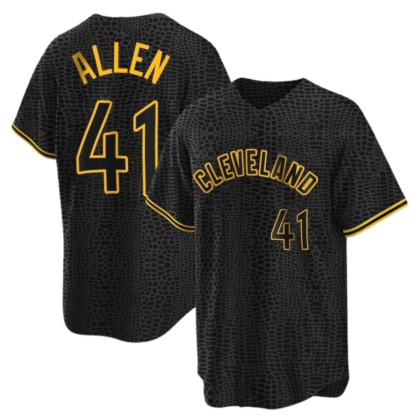 Baseball Logan Allen Cleveland Guardians 41 Jersey