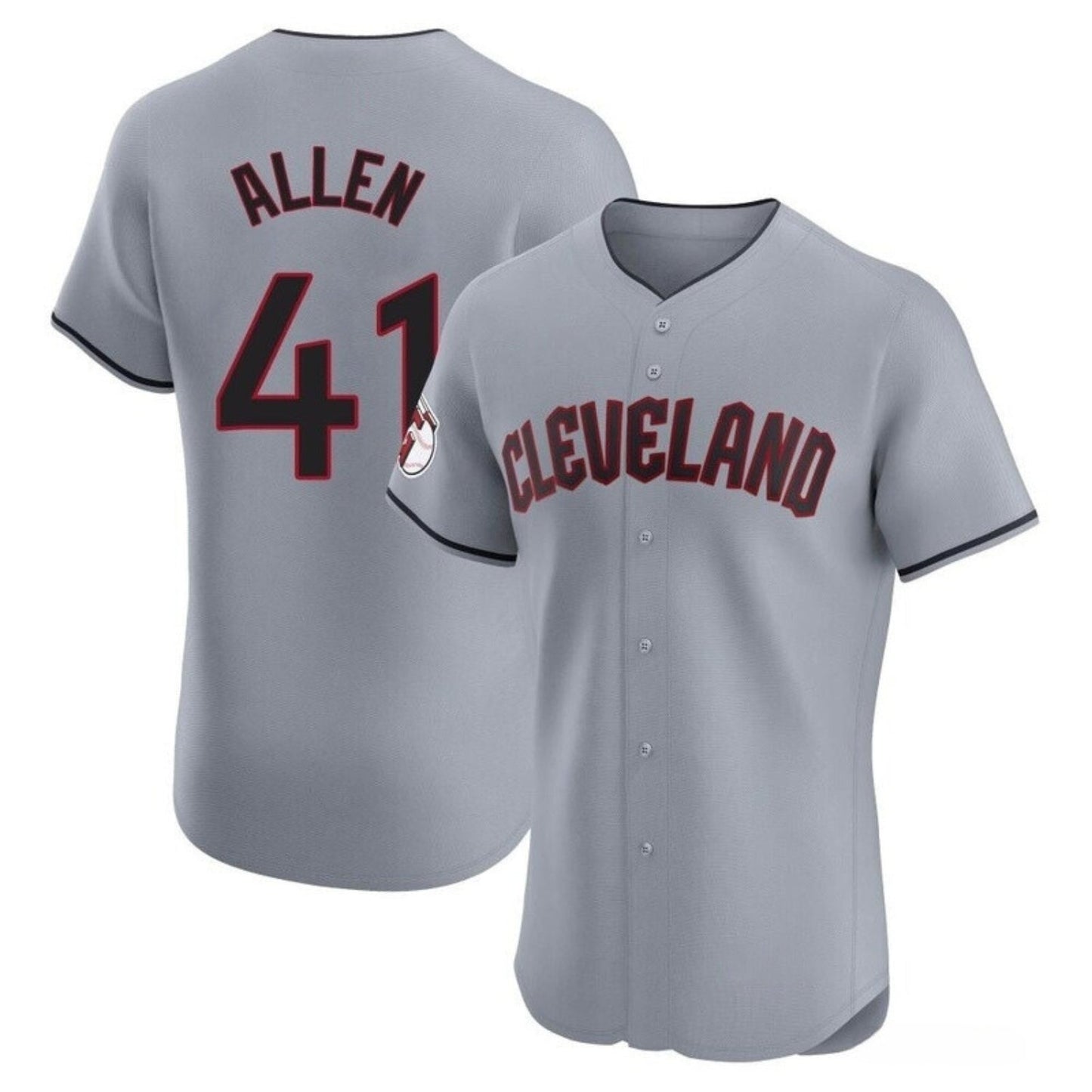 Baseball Logan Allen Cleveland Guardians 41 Jersey