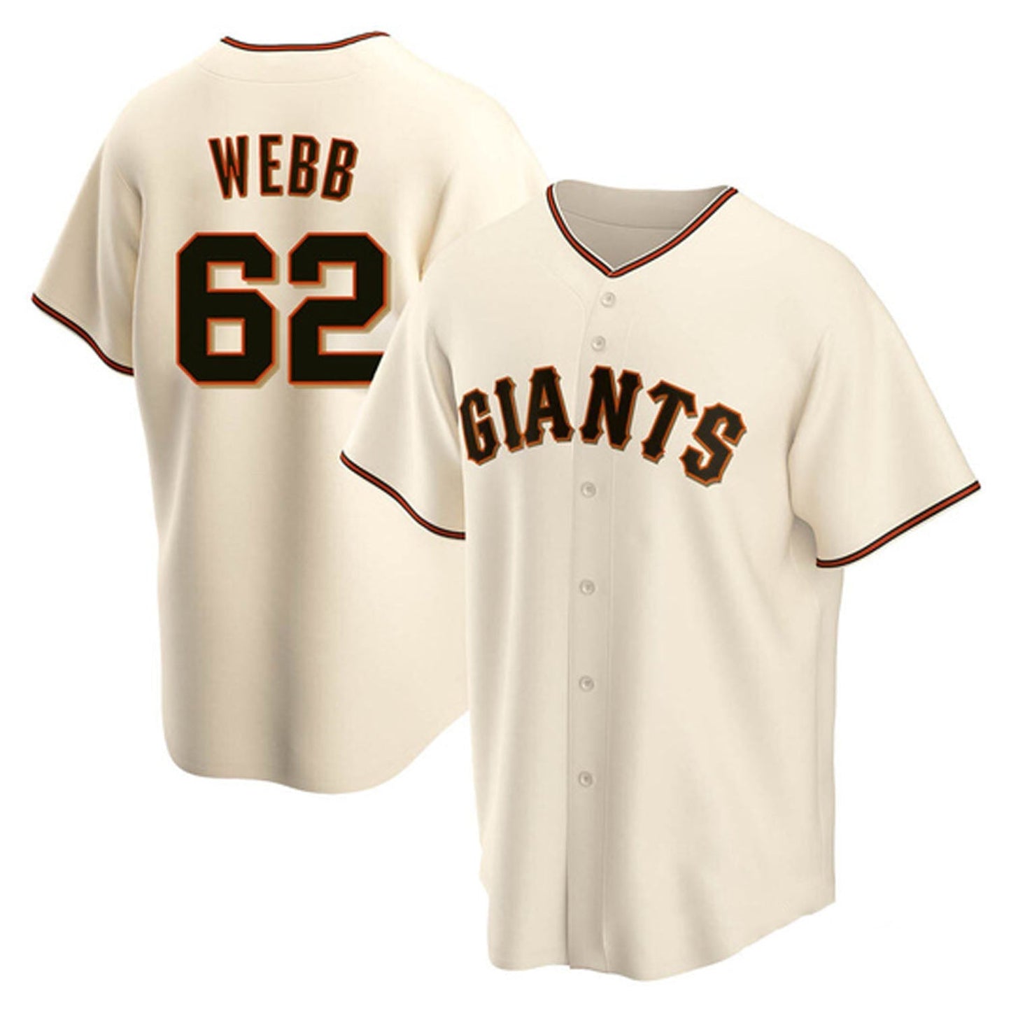 Baseball Logan Webb San Francisco Giants 62 Jersey