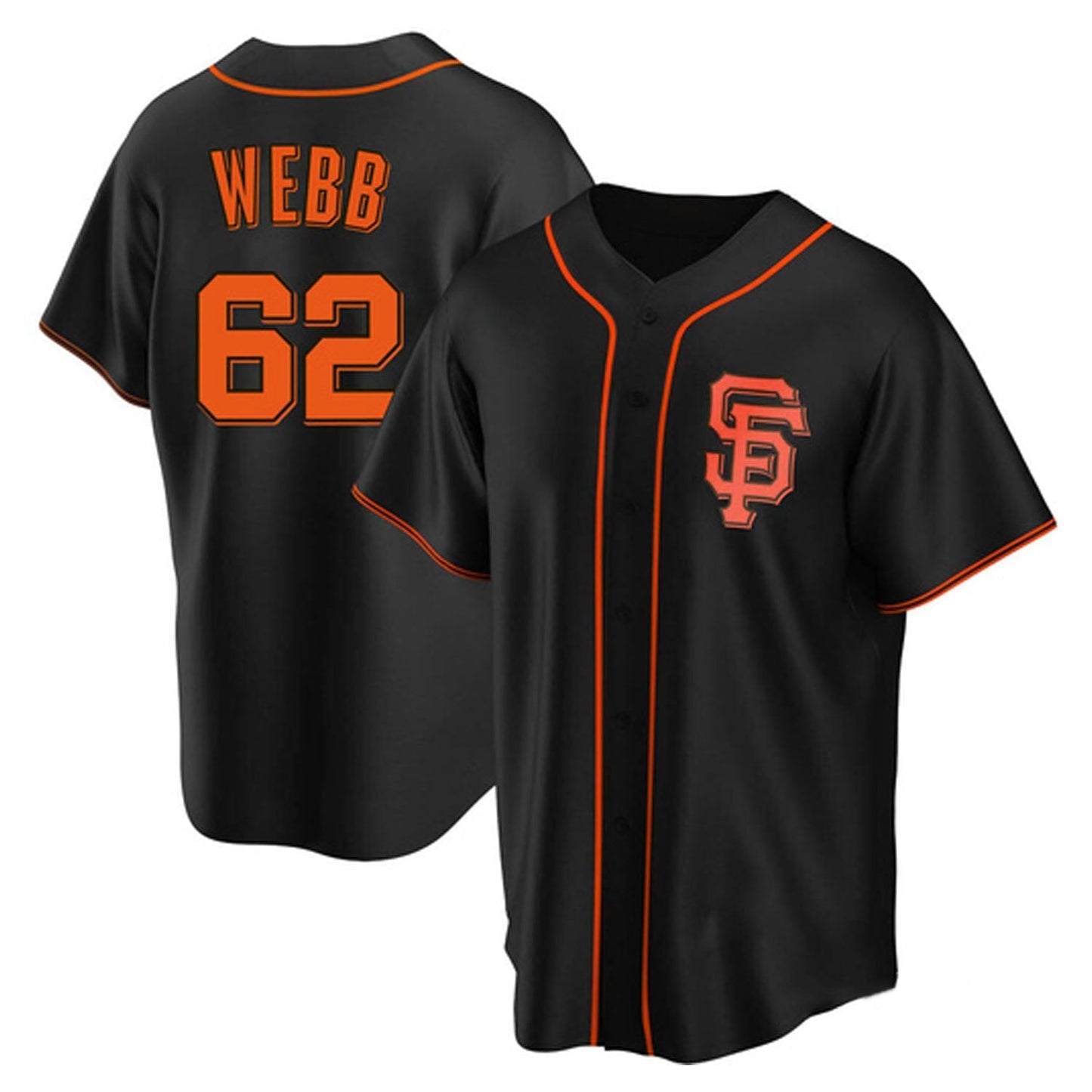 Baseball Logan Webb San Francisco Giants 62 Jersey