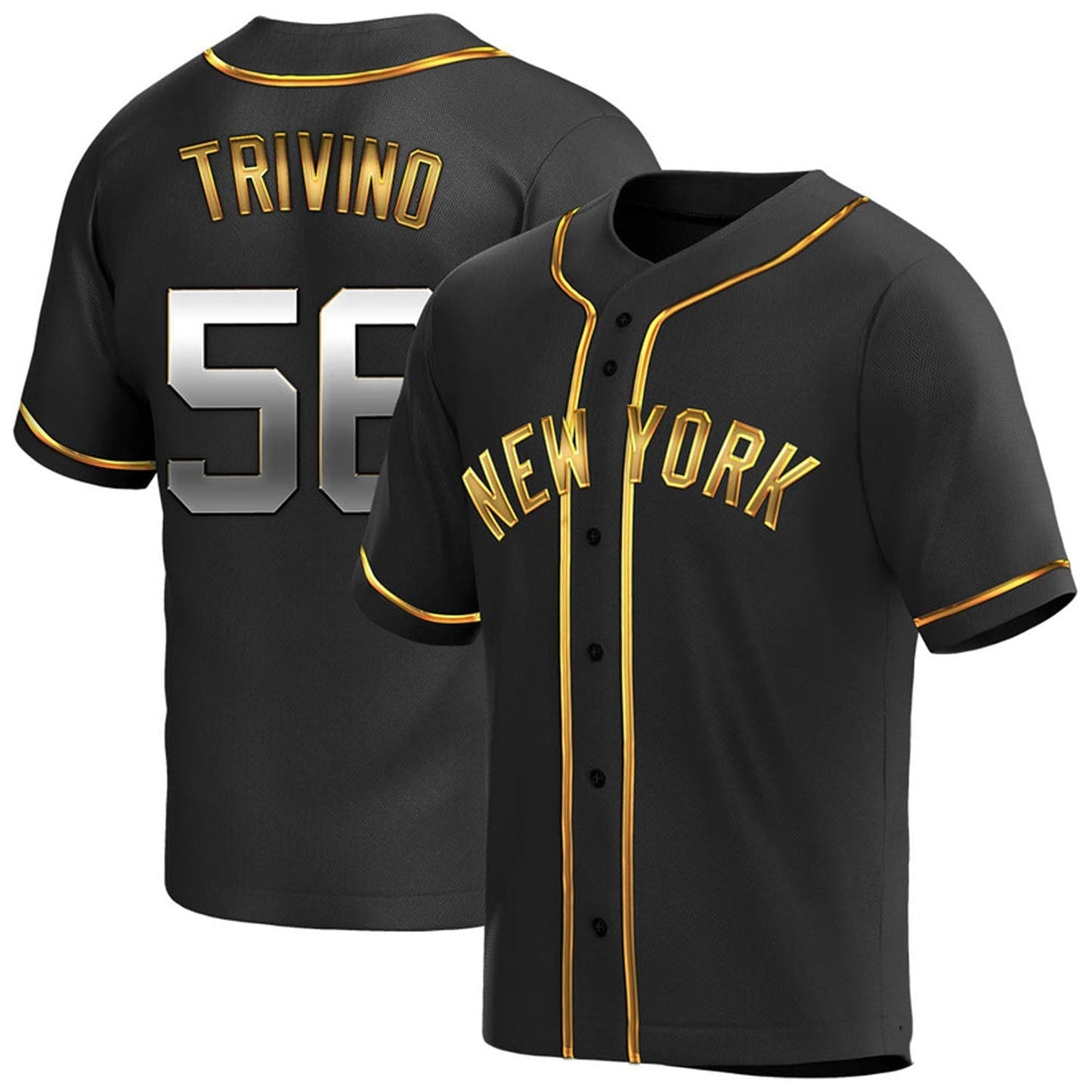 Baseball Lou Trivino New York Yankees 56 Jersey