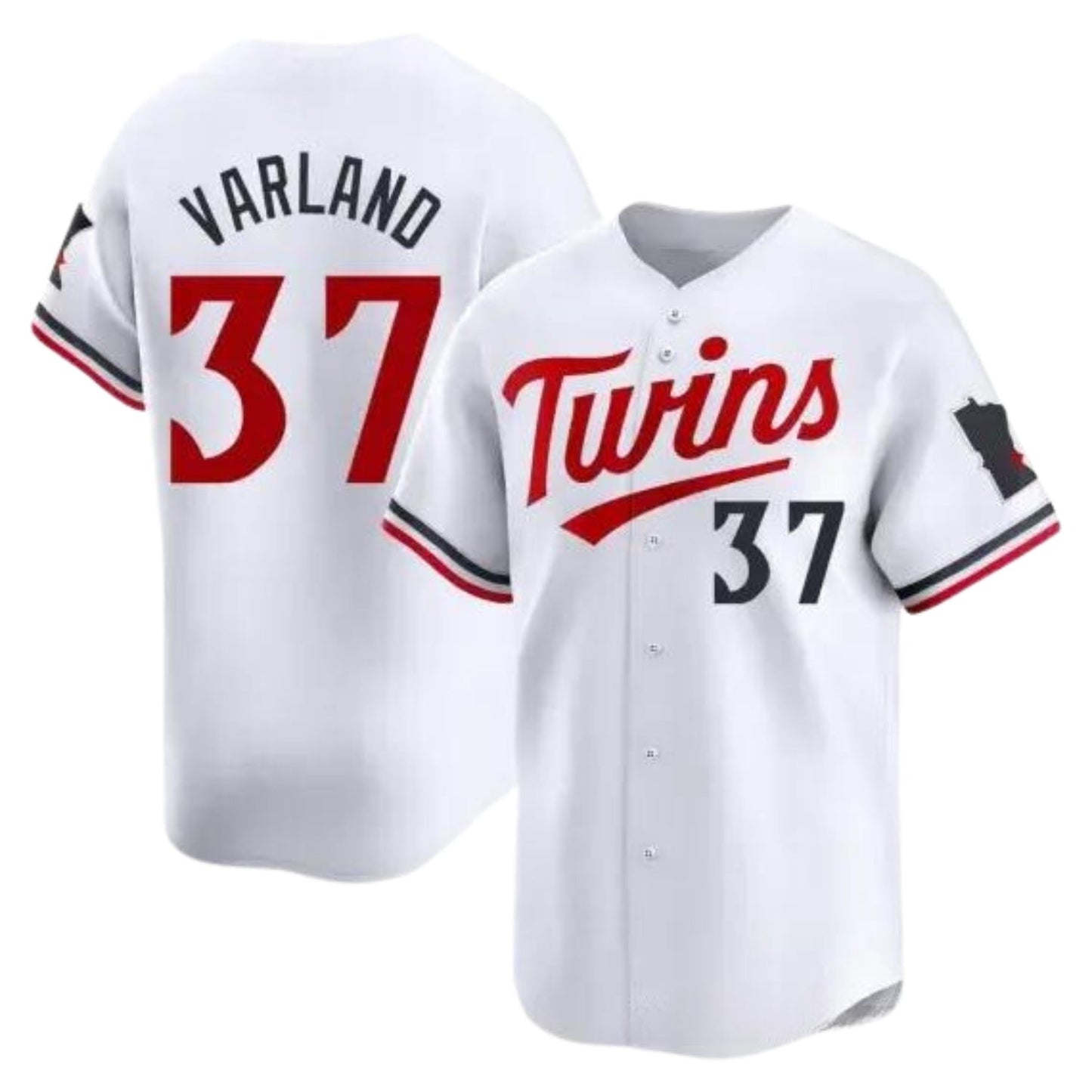 Baseball Louie Varland Minnesota Twins 37 Jersey