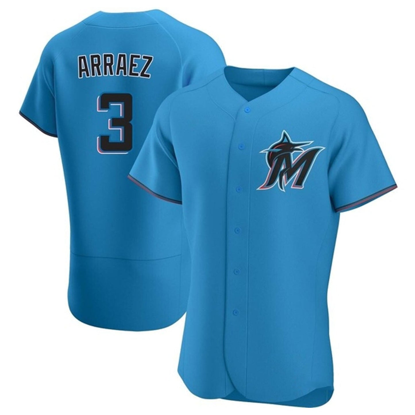 Baseball Luis Arraez Miami Marlins 3 Jersey