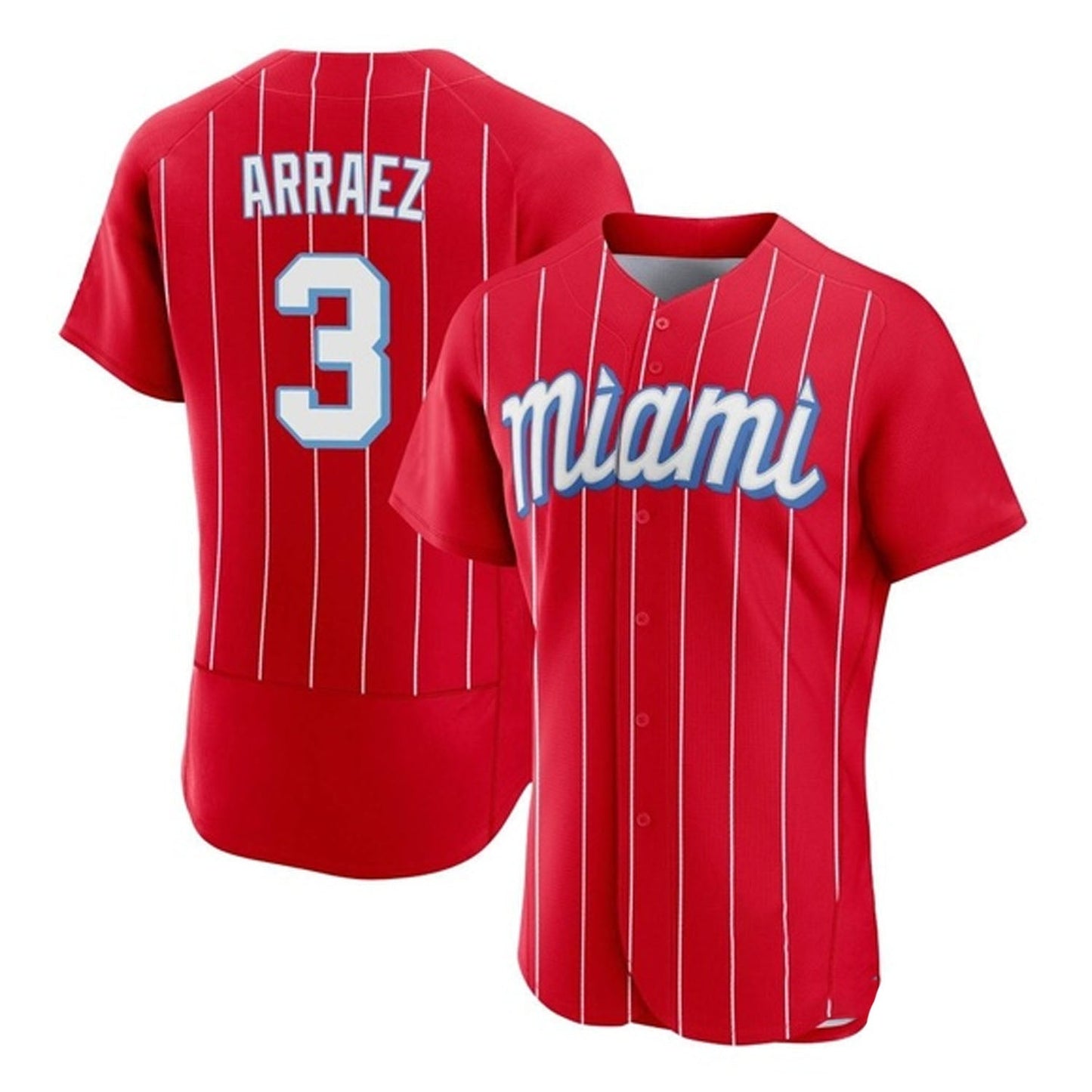 Baseball Luis Arraez Miami Marlins 3 Jersey
