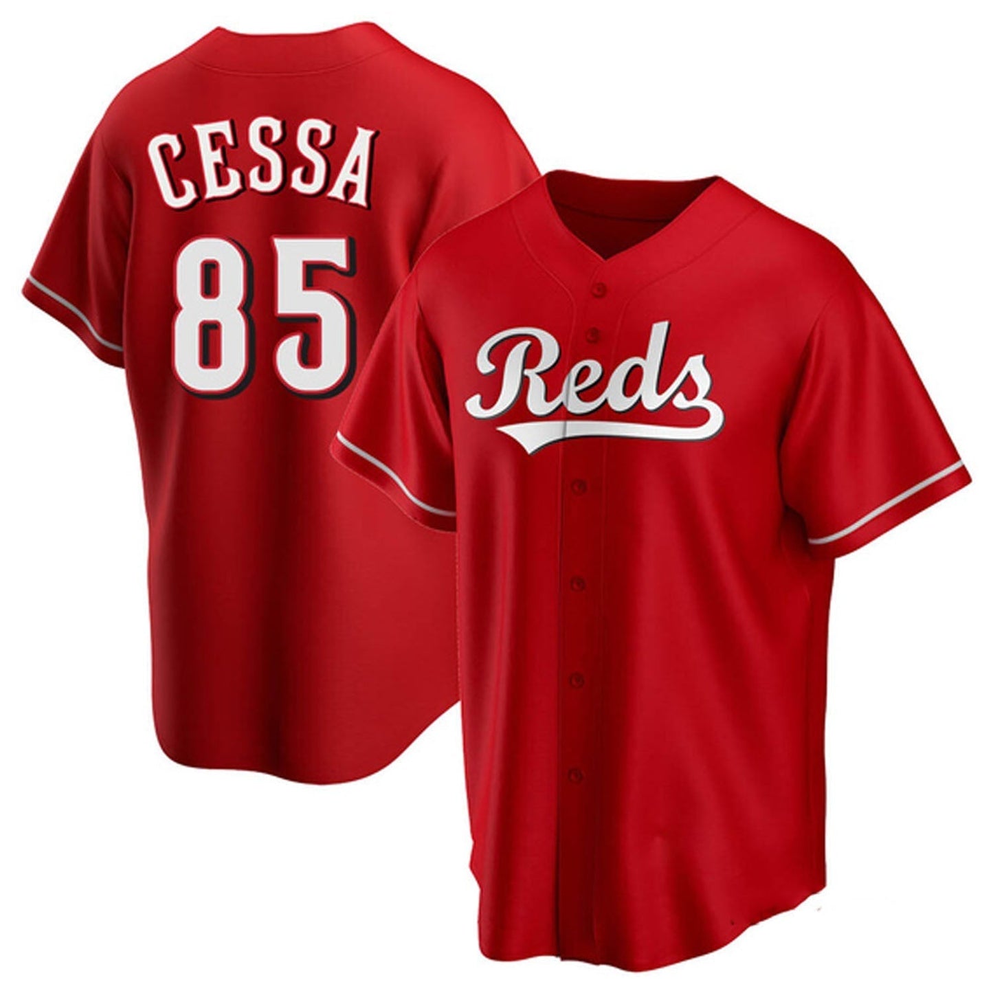 Baseball Luis Cessa Cincinnati Reds 85 Jersey