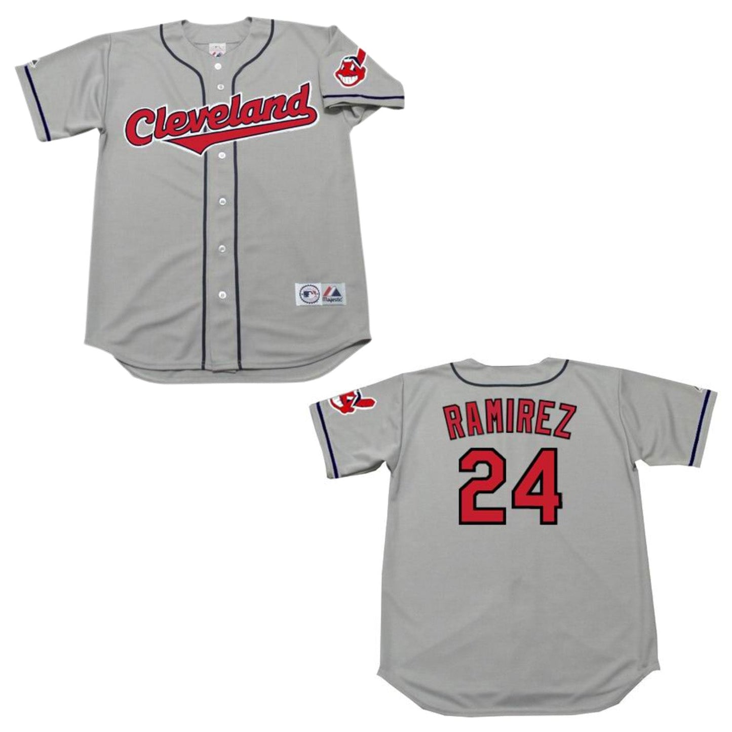 Baseball Manny Ramirez Cleveland Indians 24 Jersey