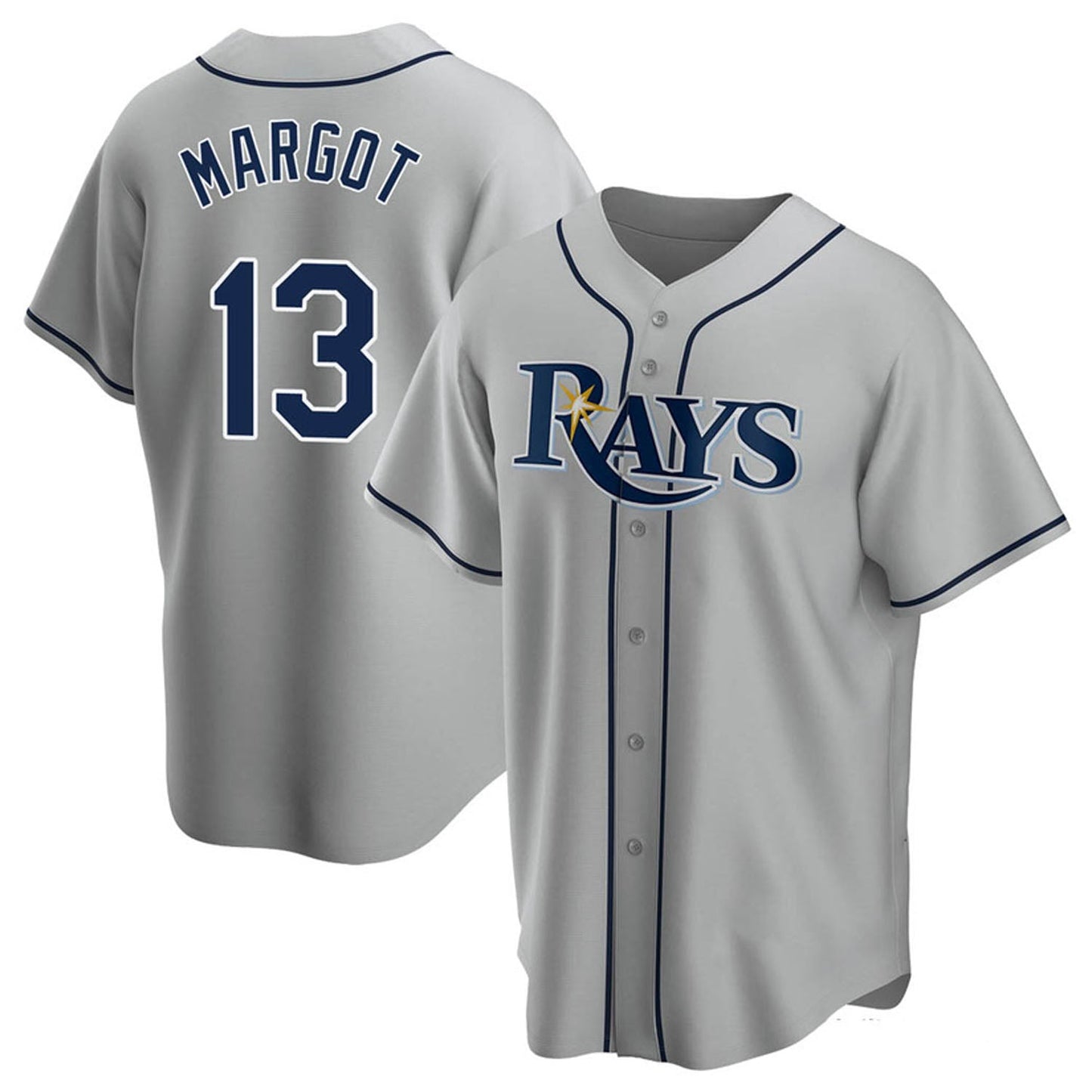 Baseball Manuel Margot Tampa Bay Rays 13 Jersey