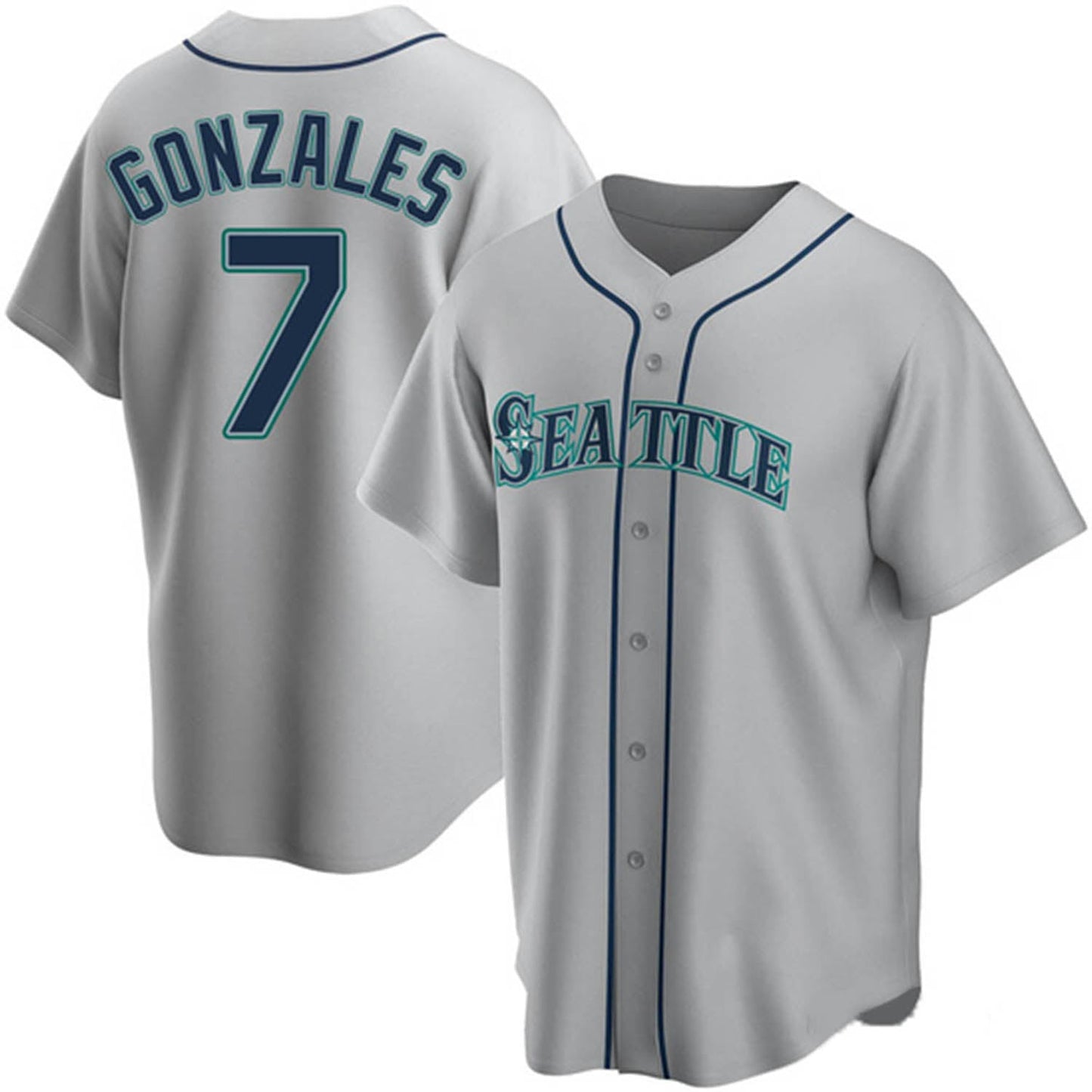 Baseball Marco Gonzales Seattle Mariners 7 Jersey