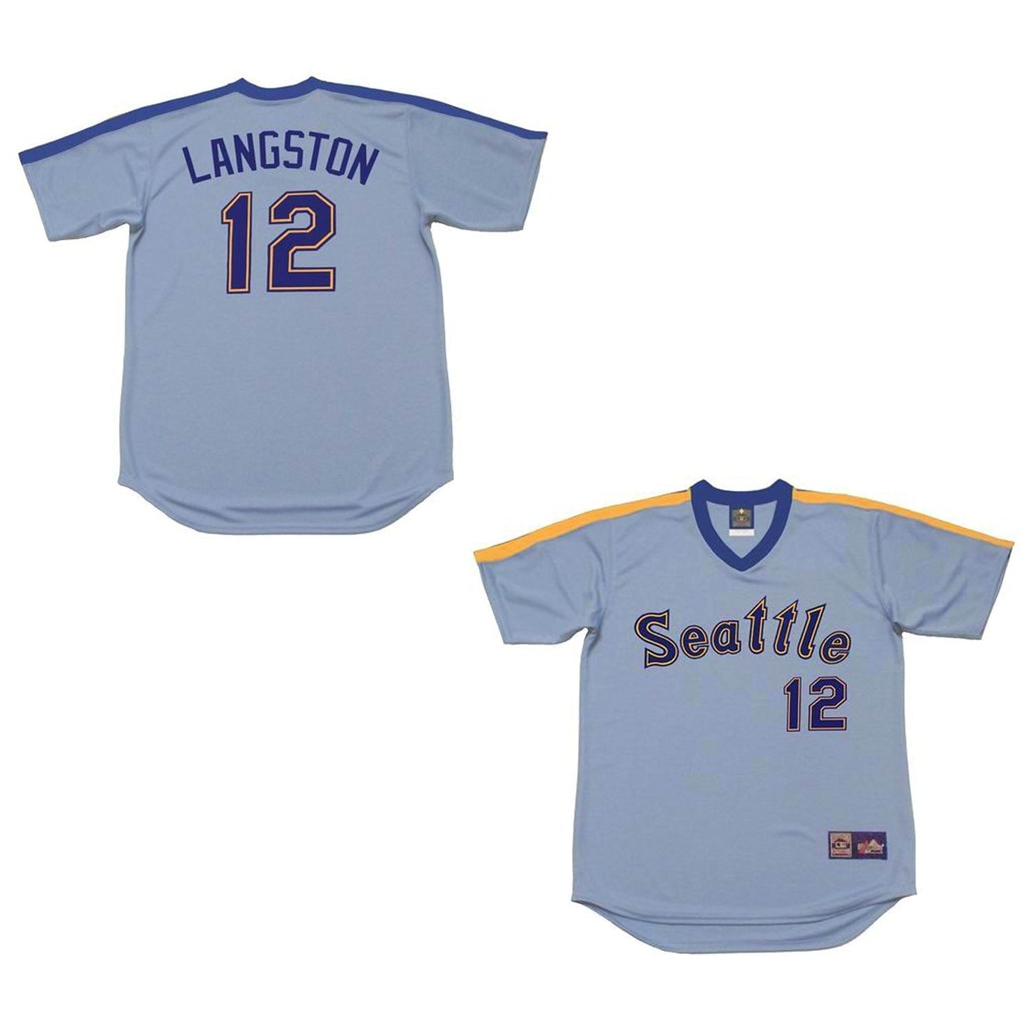 Baseball Mark Langston Seattle Mariners 12 Jersey