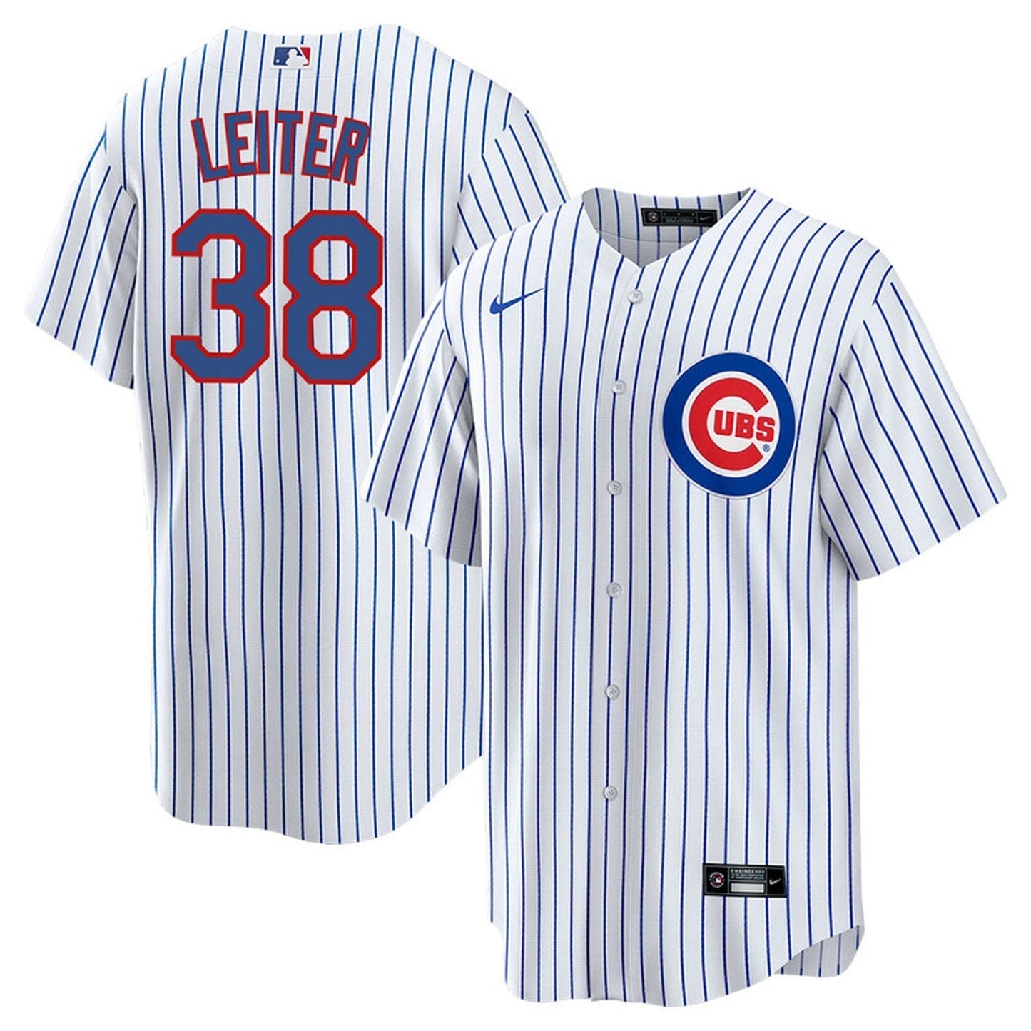 Baseball Mark Leiter Jr. Chicago Cubs 38 Jersey