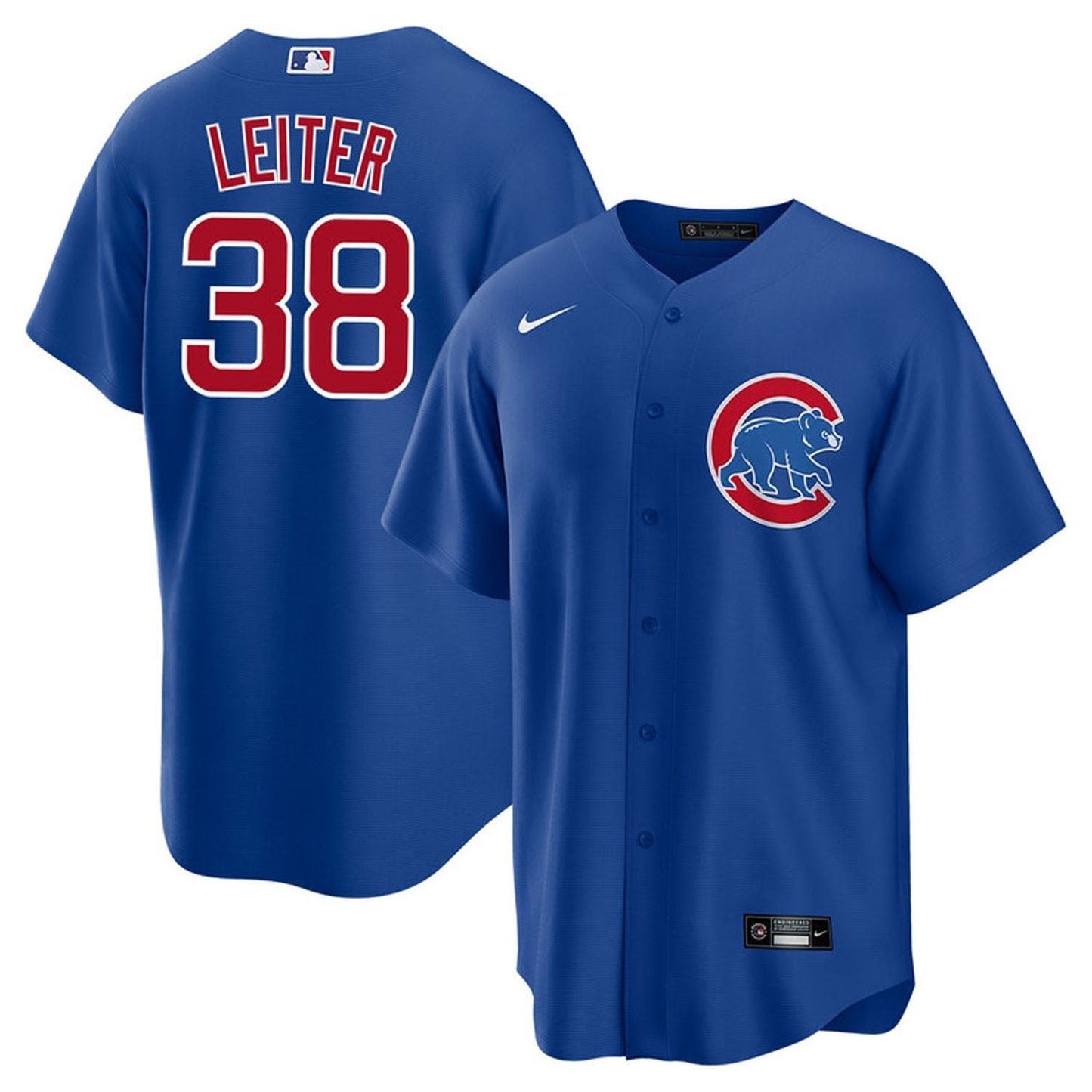 Baseball Mark Leiter Jr. Chicago Cubs 38 Jersey
