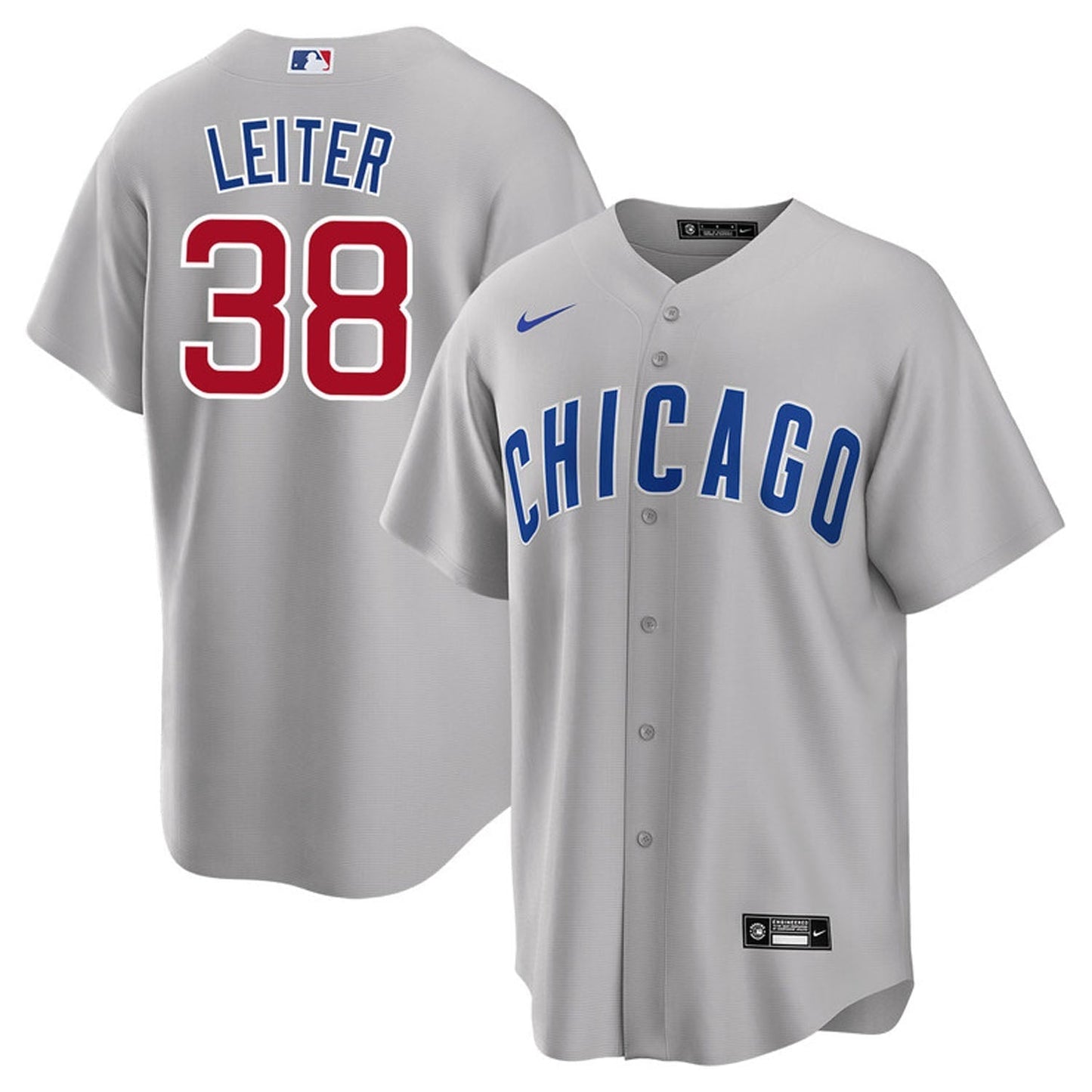 Baseball Mark Leiter Jr. Chicago Cubs 38 Jersey