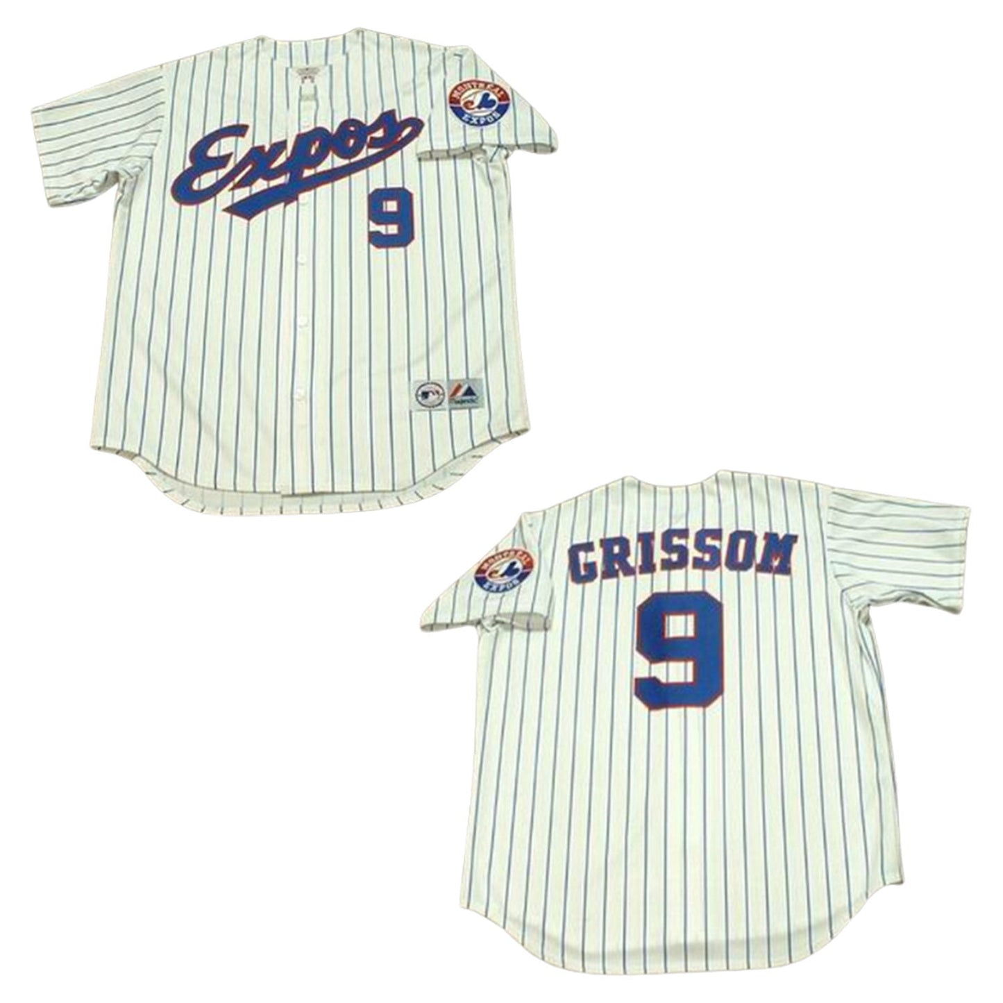 Baseball Marquis Grissom Montreal Expos 9 Jersey