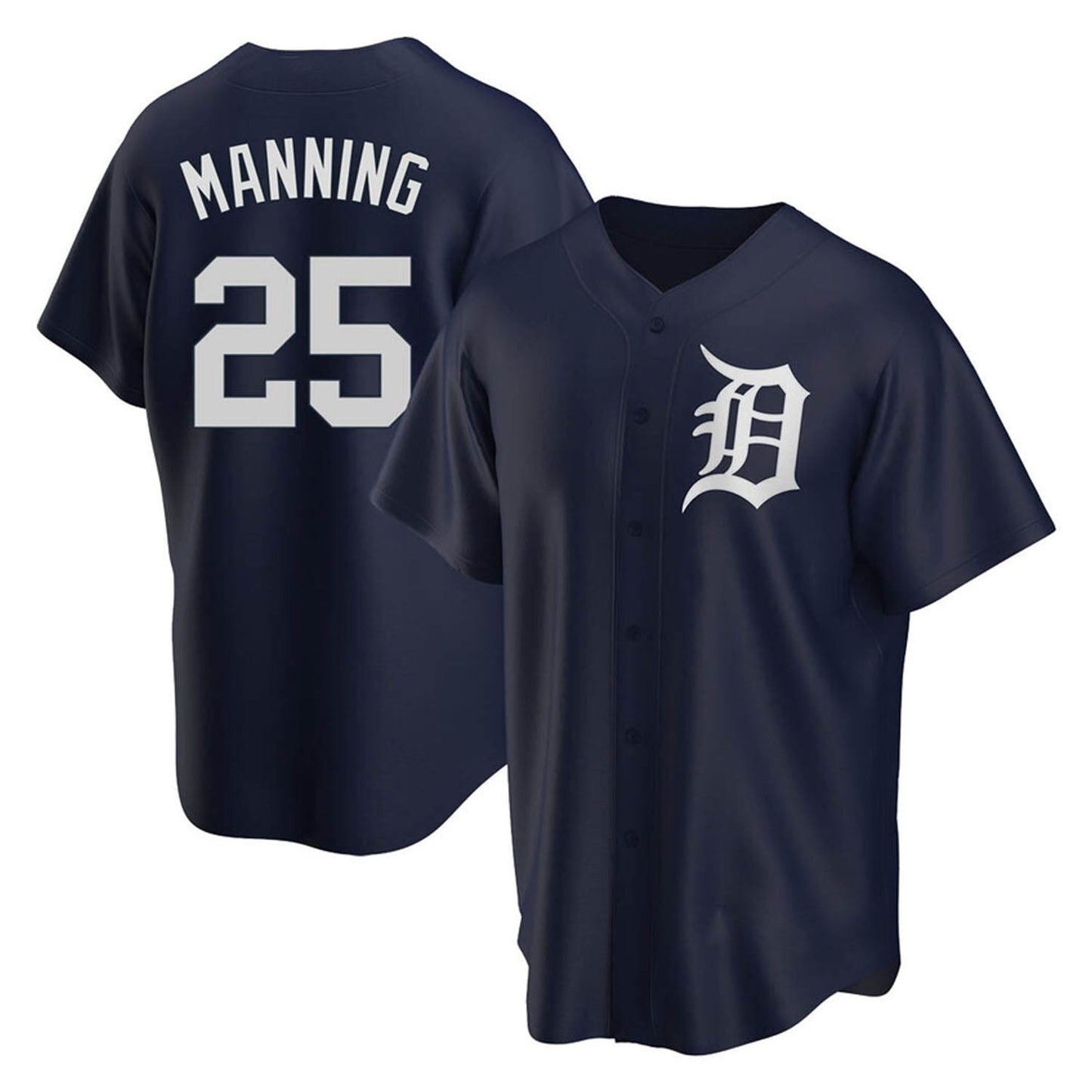 Baseball Matt Manning Detroit Tigers 25 Jersey