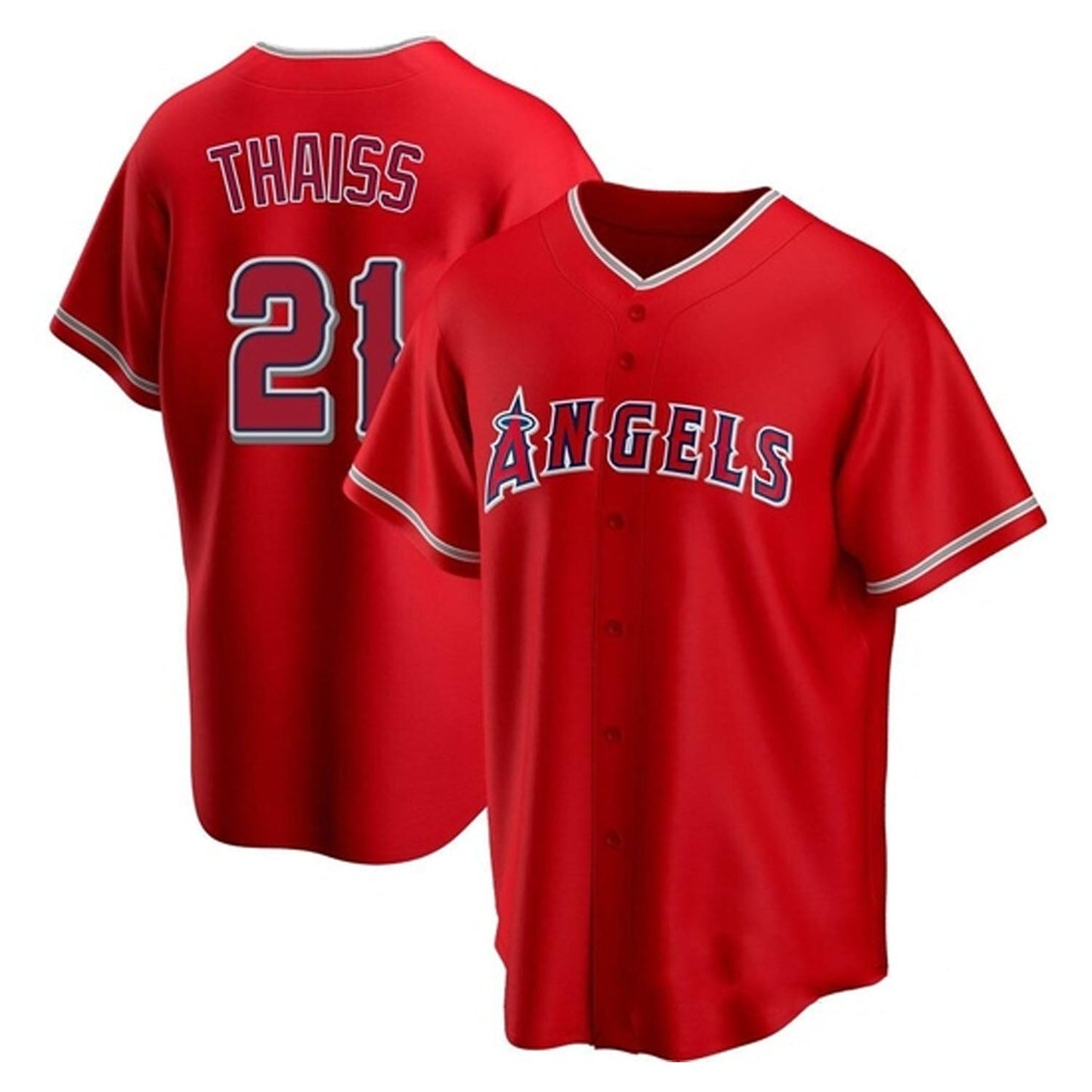 Baseball Matt Thaiss Los Angeles Angels 21 Jersey