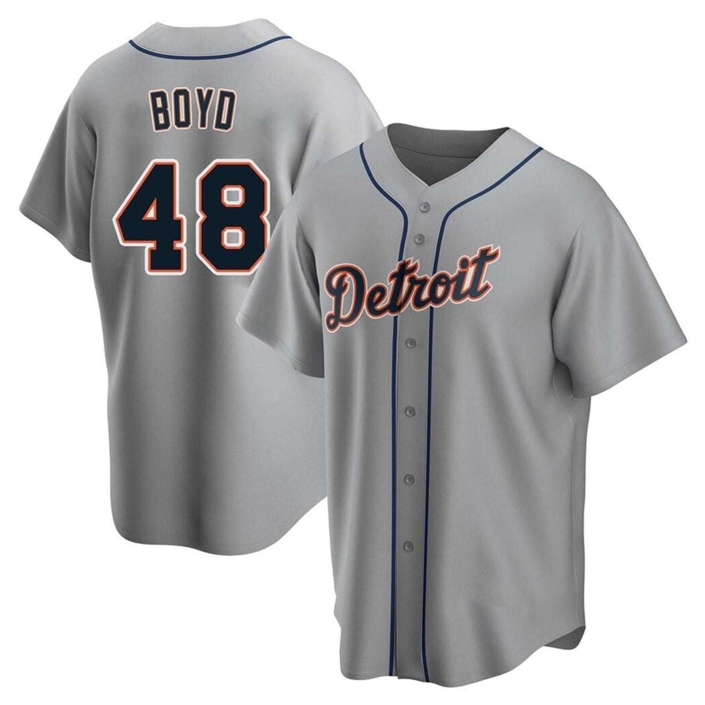 Baseball Matthew Boyd Detroit Tigers 48 Jersey