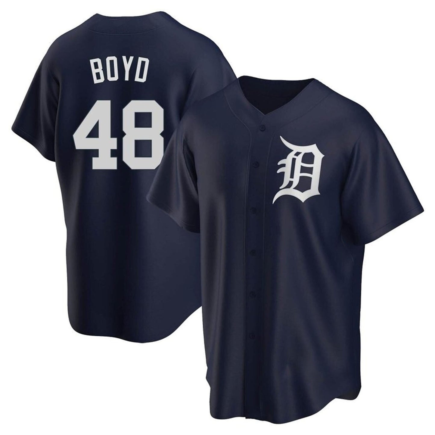 Baseball Matthew Boyd Detroit Tigers 48 Jersey
