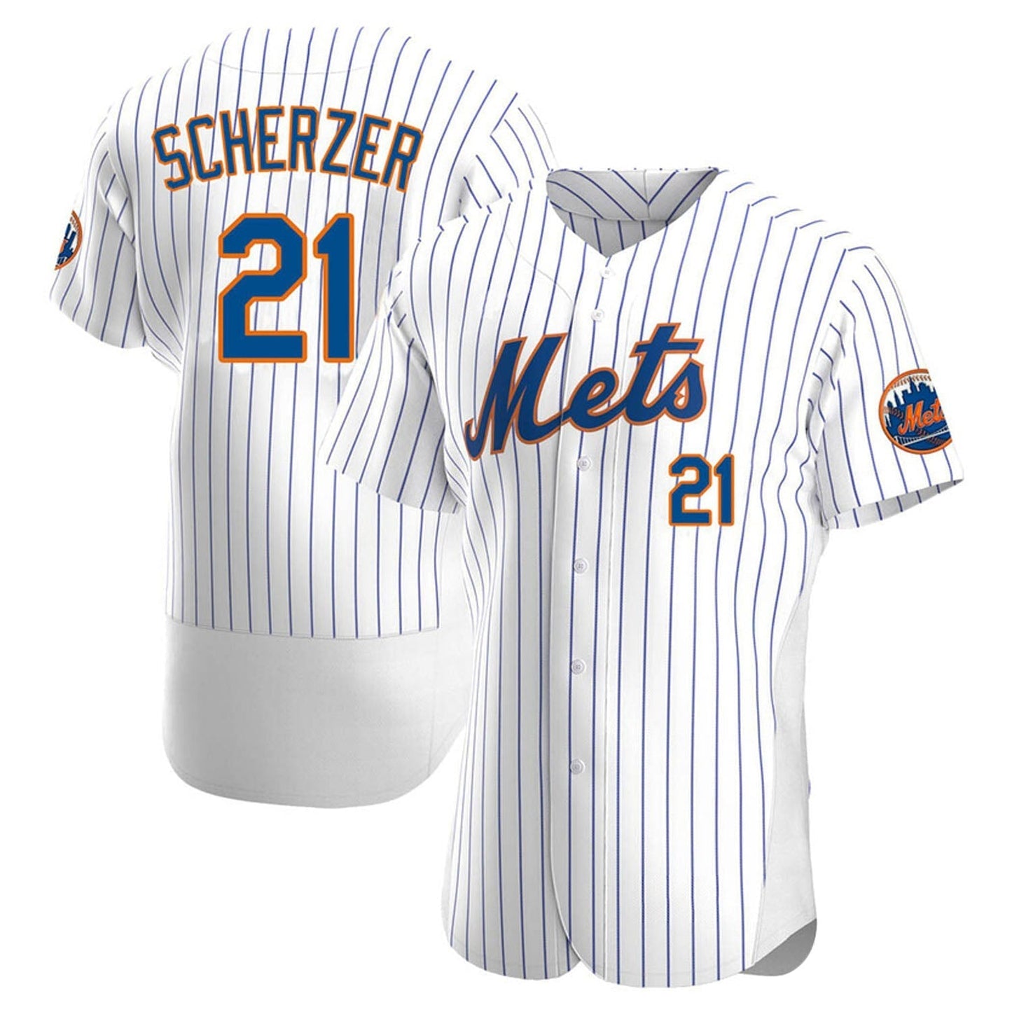 Baseball Max Scherzer New York Mets 21 Jersey