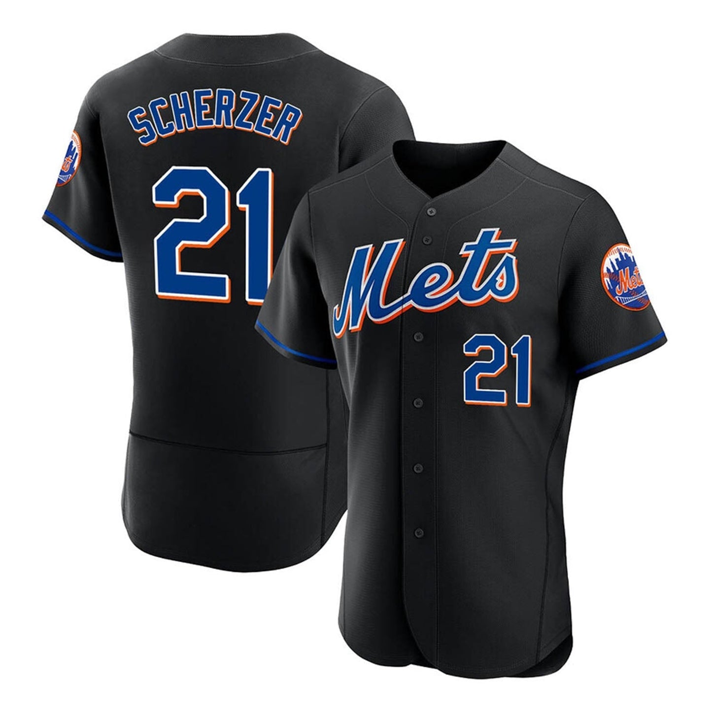 Baseball Max Scherzer New York Mets 21 Jersey