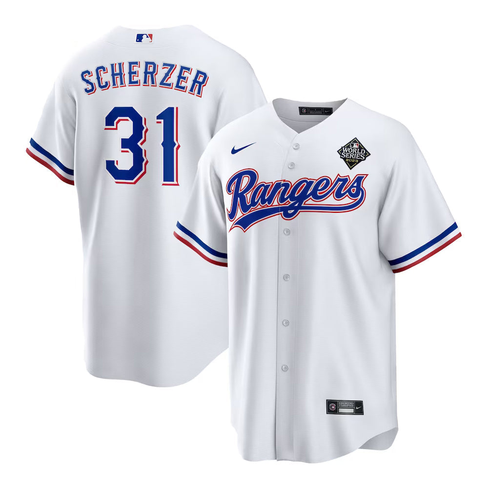 Baseball Max Schezer Texas Ranger 31 Jersey