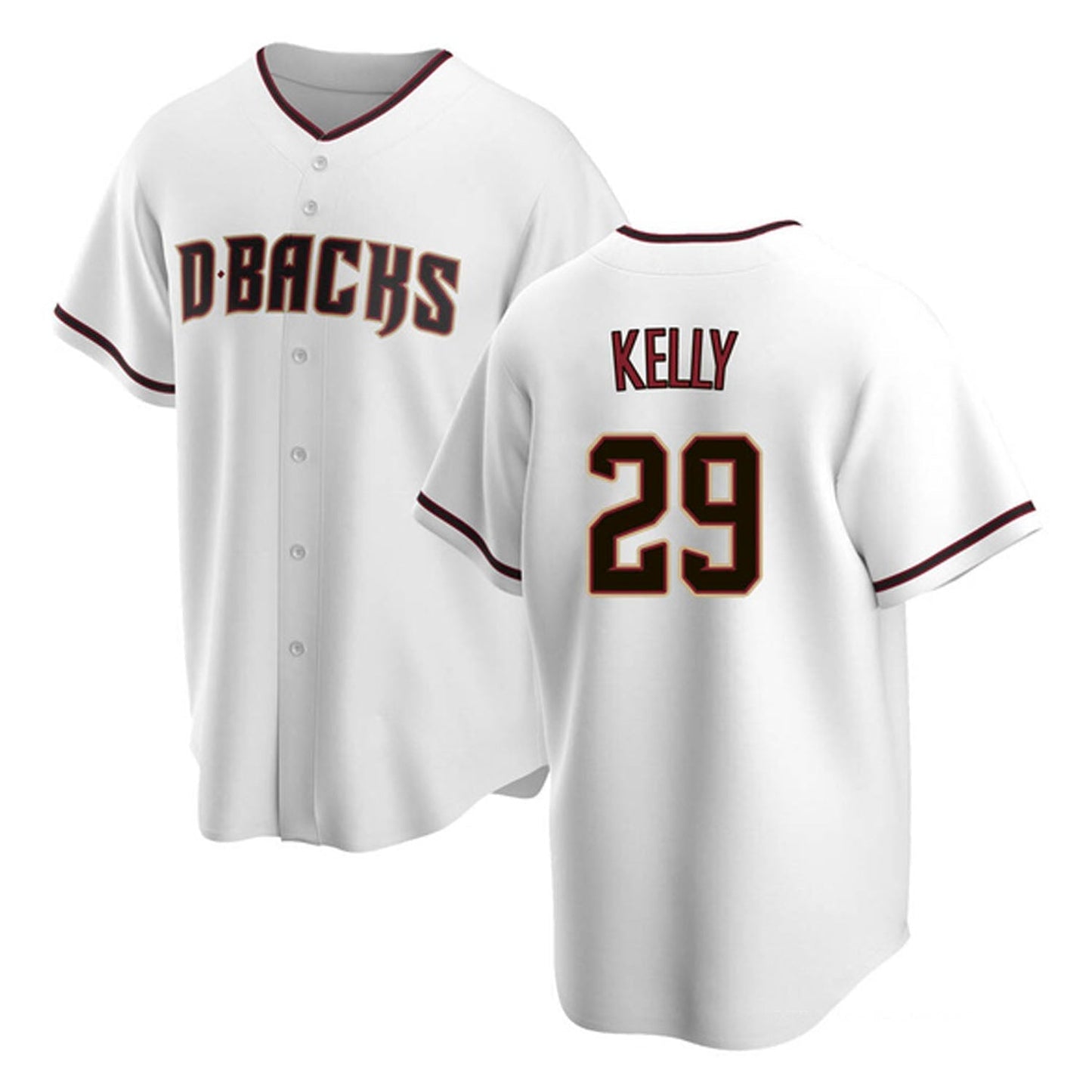 Baseball Merrill Kelly Arizona DiamoBasketballcks 29 Jersey
