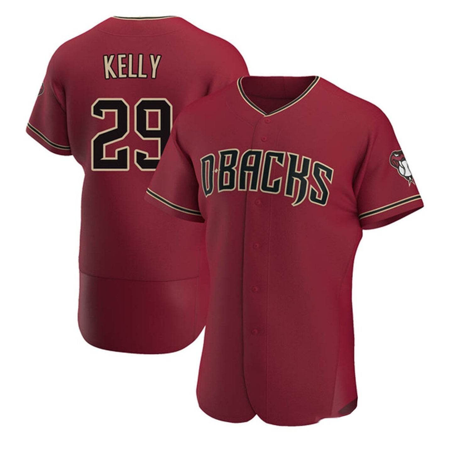 Baseball Merrill Kelly Arizona DiamoBasketballcks 29 Jersey
