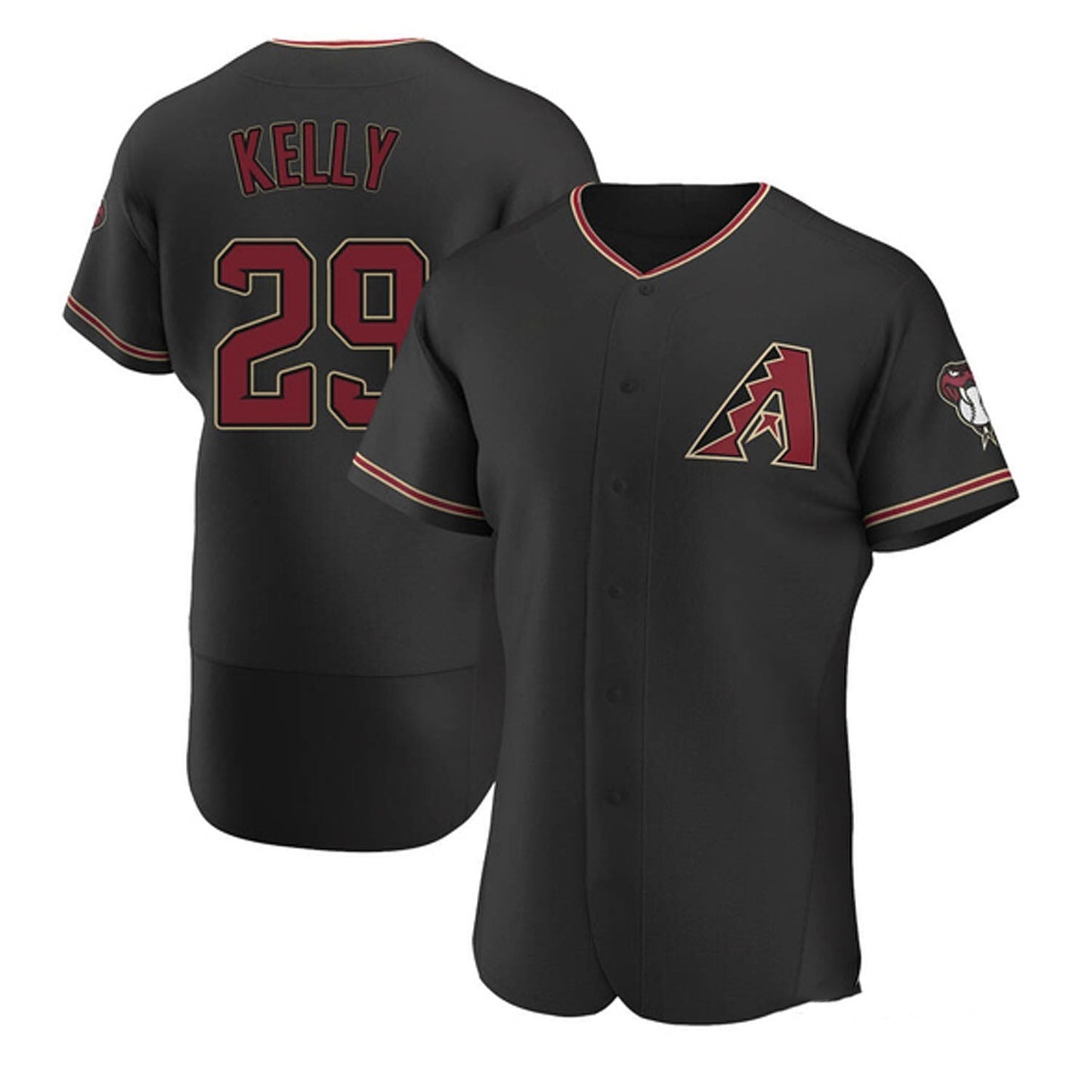 Baseball Merrill Kelly Arizona DiamoBasketballcks 29 Jersey