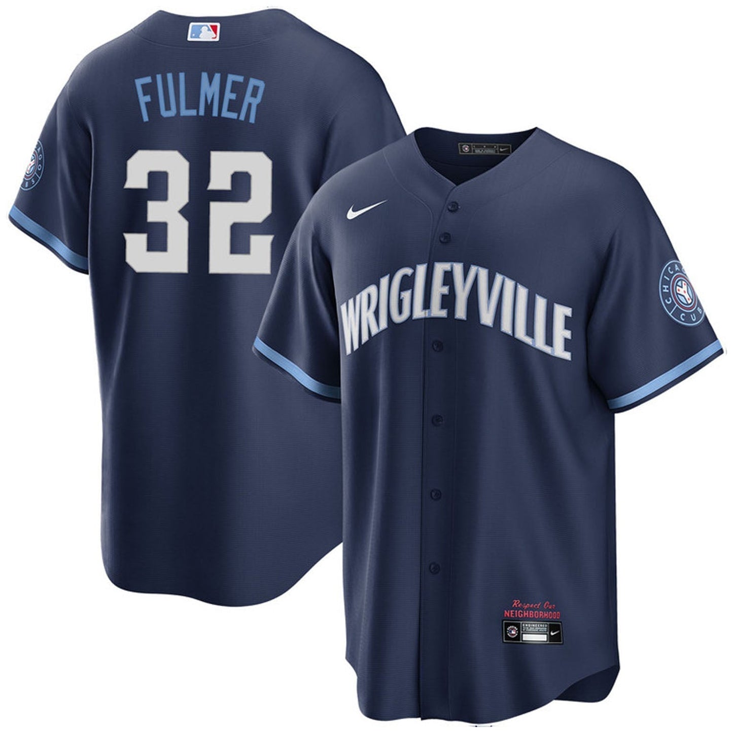 Baseball Michael Fulmer Chicago Cubs 32 Jersey