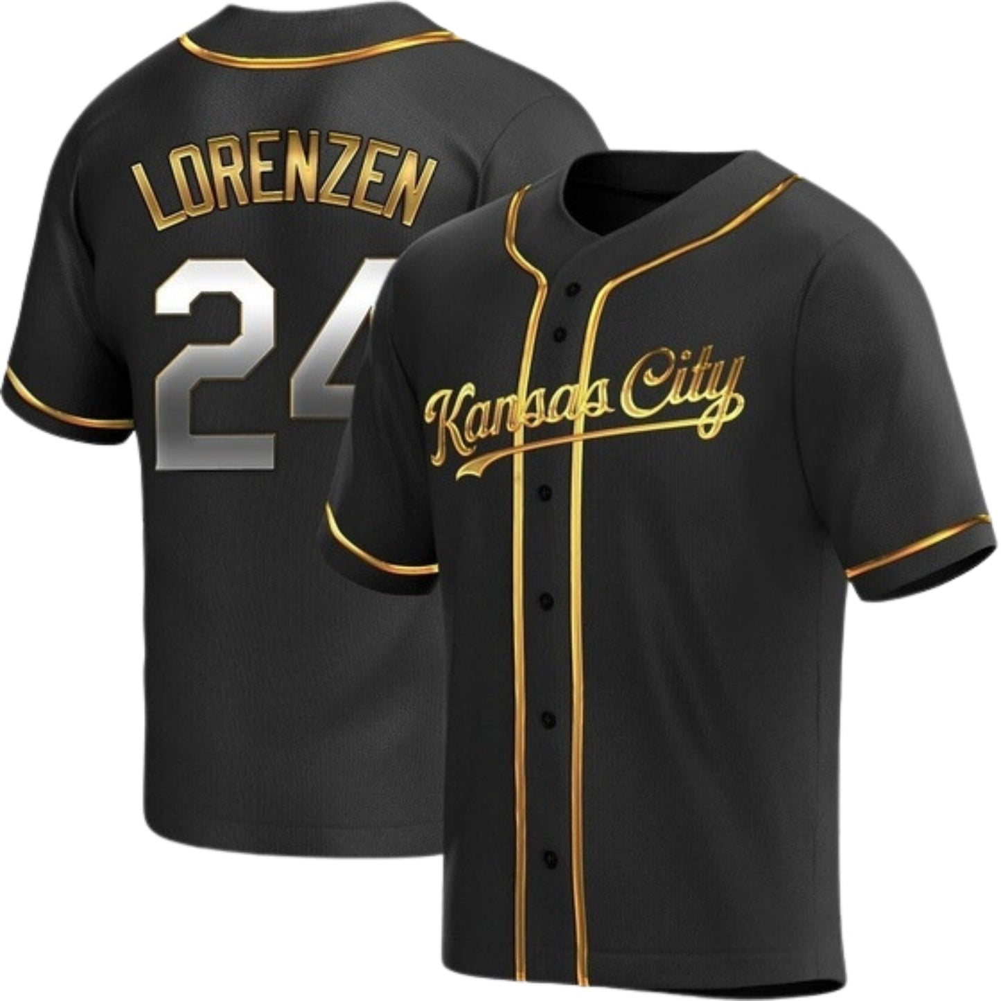 Baseball Michael Lorenzen Kansas City Royals 24 Jersey