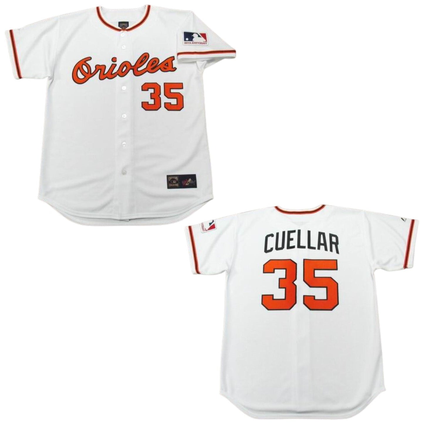 Baseball Mike Cuellar Baltimore Orioles 35 Jersey