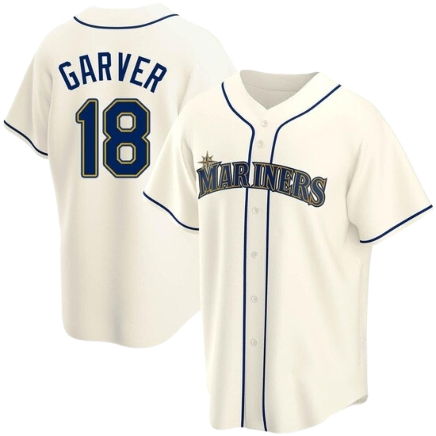 Baseball Mitch Garver Seattle Mariners 18 Jersey