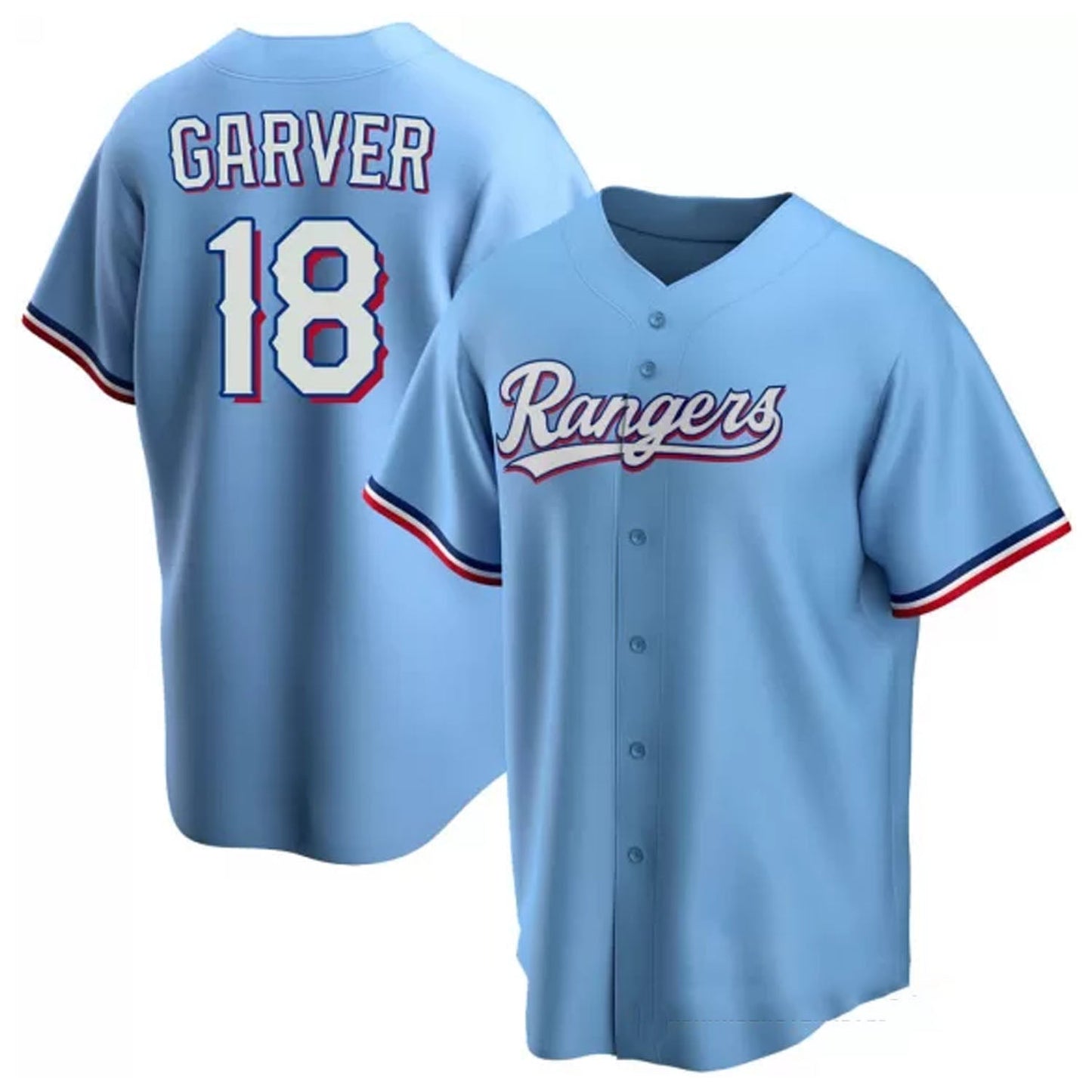 Baseball Mitch Garver Texas Rangers 18 Jersey
