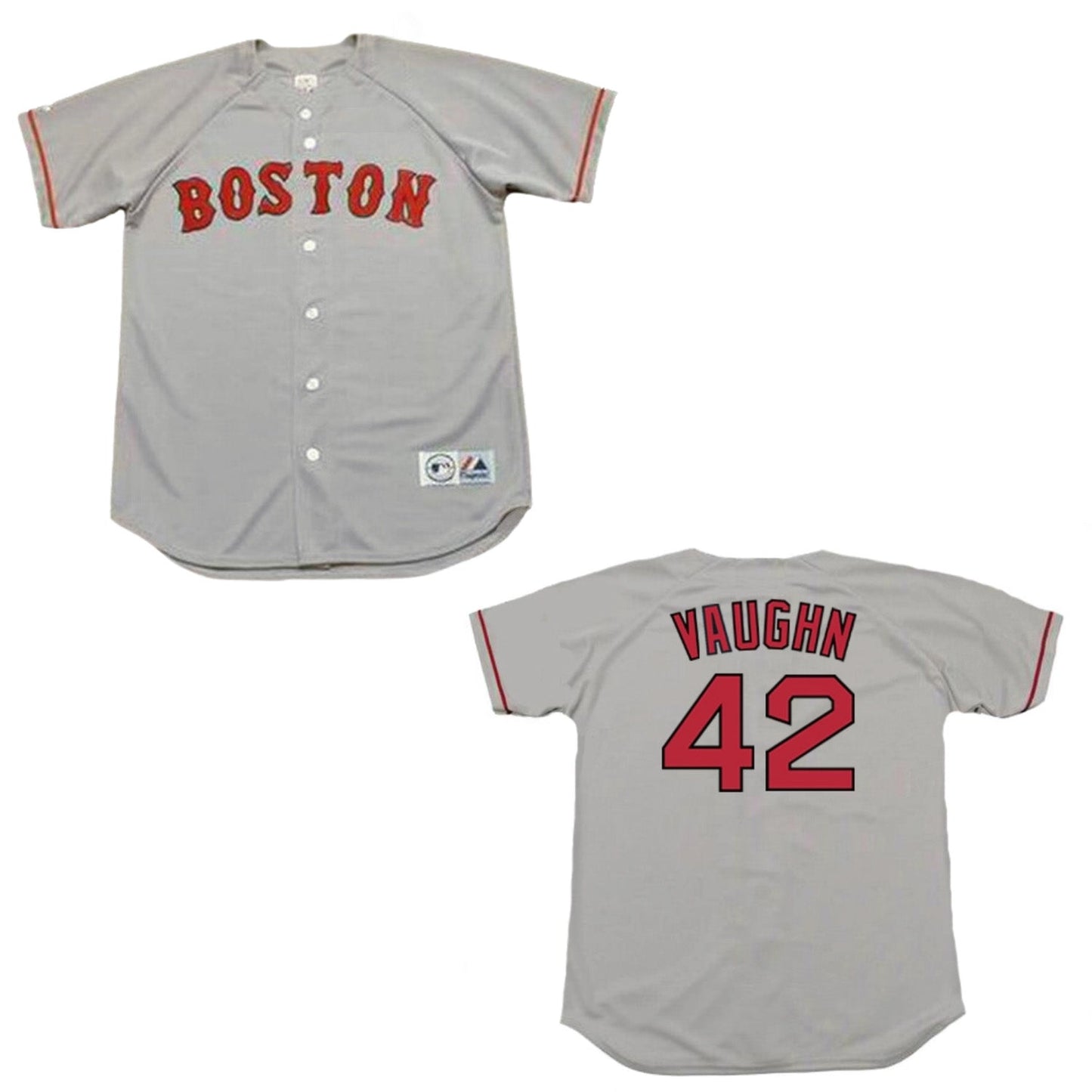 Baseball Mo Vaughn Boston Red Sox 42 Jersey