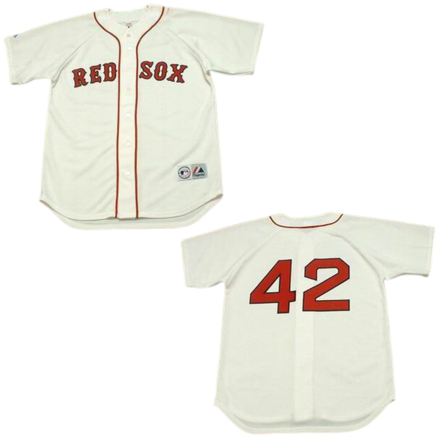 Baseball Mo Vaughn Boston Red Sox 42 Jersey