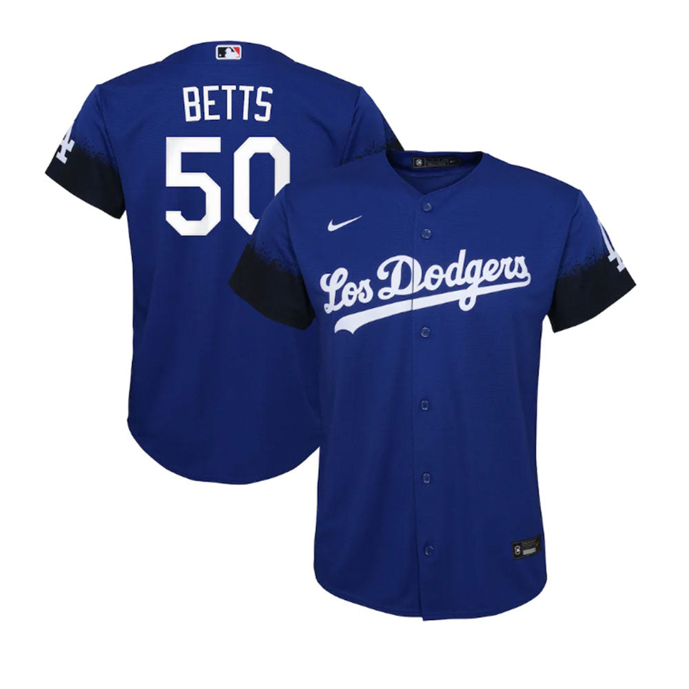 Baseball Mookie Betts Los Angeles Dodgers 50 Jersey