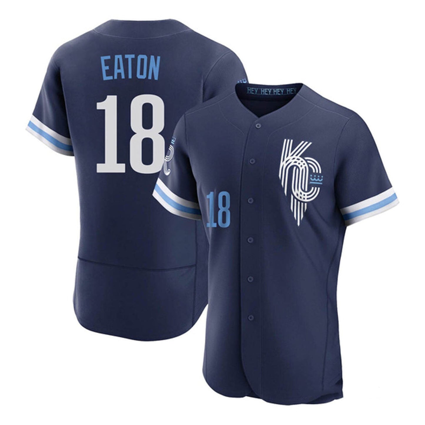 Baseball Nate Eaton Kansas City Royals 18 Jersey