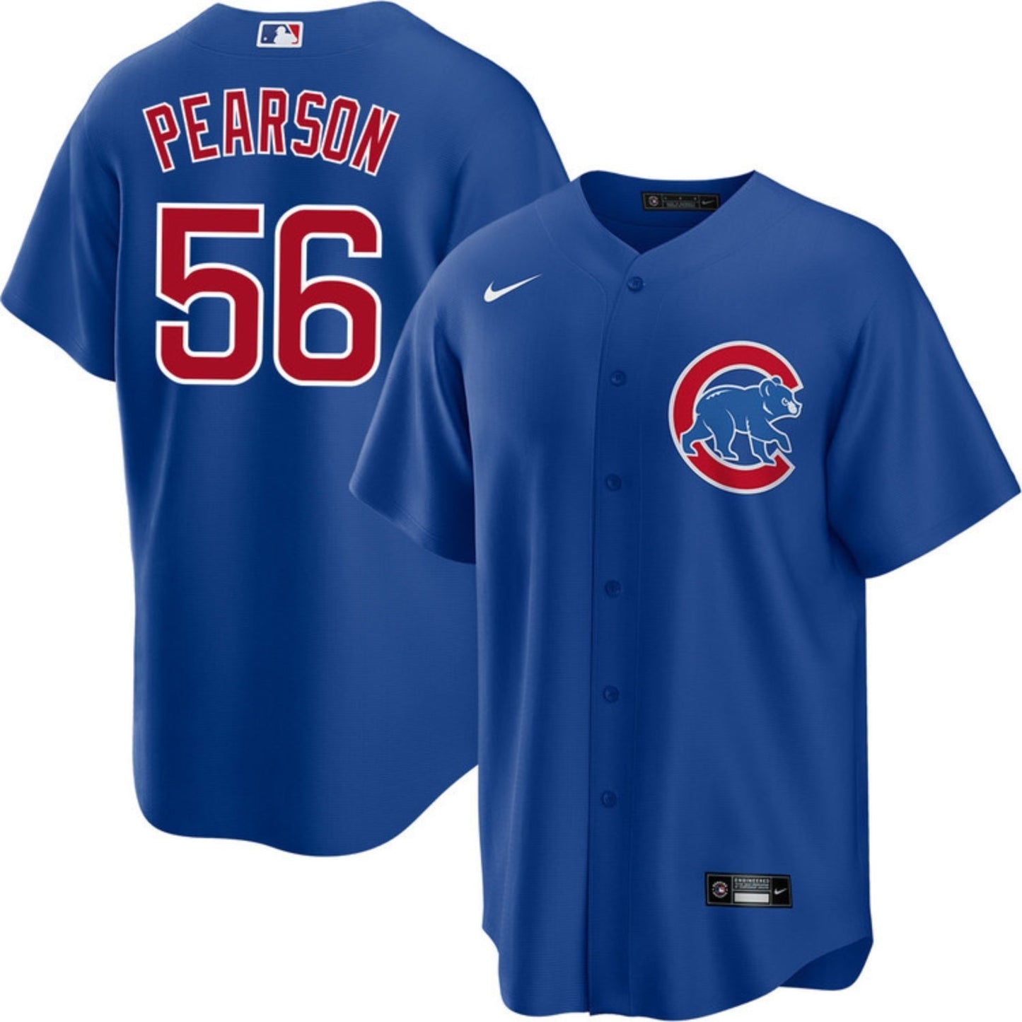Baseball Nate Pearson Chicago Cubs 56 Jersey