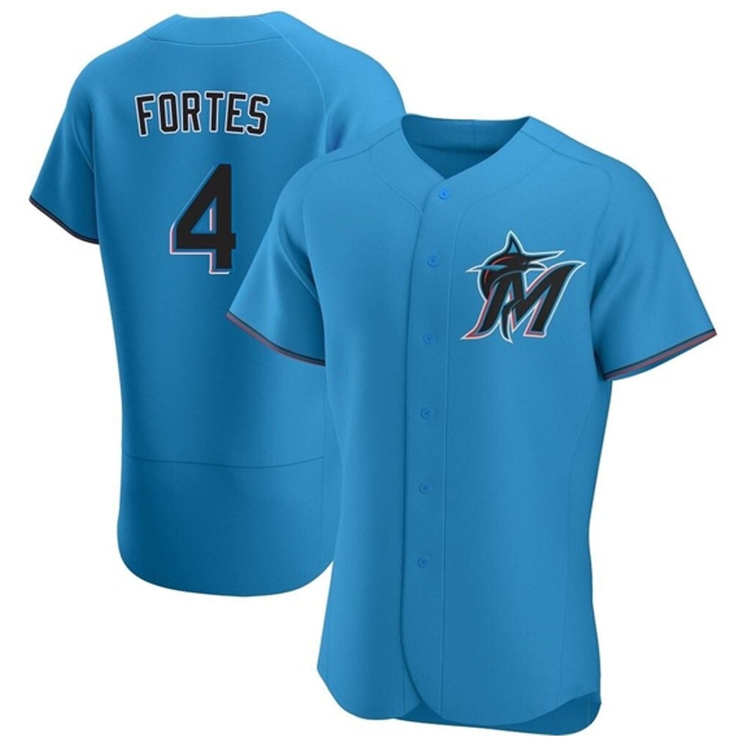 Baseball Nick Fortes Miami Marlins 4 Jersey
