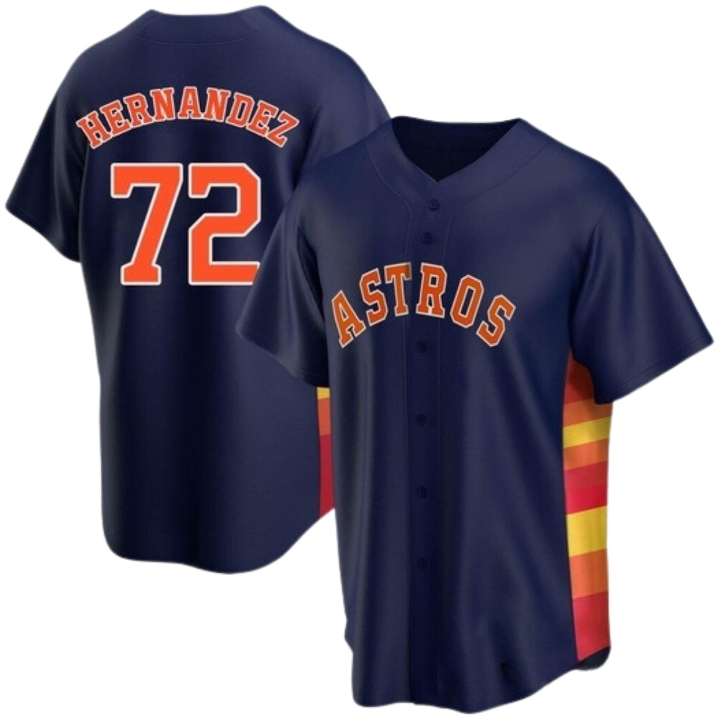 Baseball Nick Hernandez Houston Astros 72 Jersey