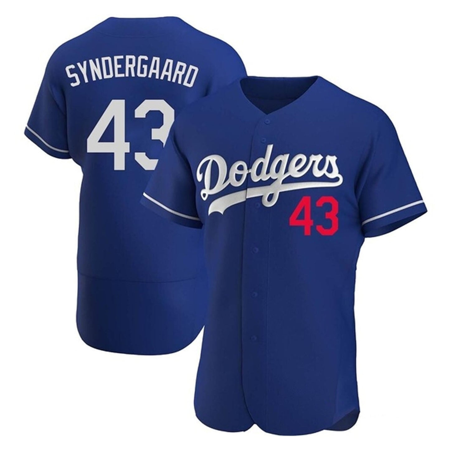 Baseball Noah Syndergaard Los Angeles Dodgers 43 Jersey