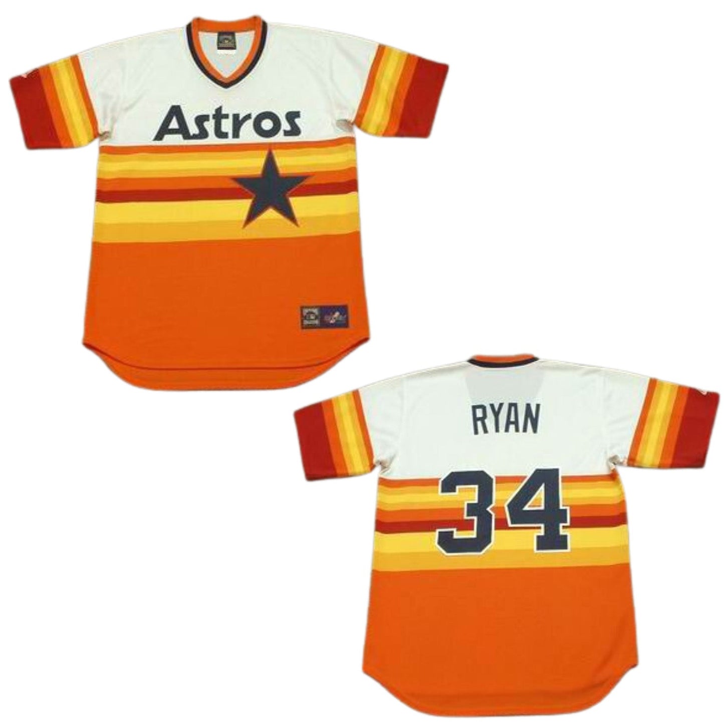 Baseball Nolan Ryan Houston Astros 34 Jersey