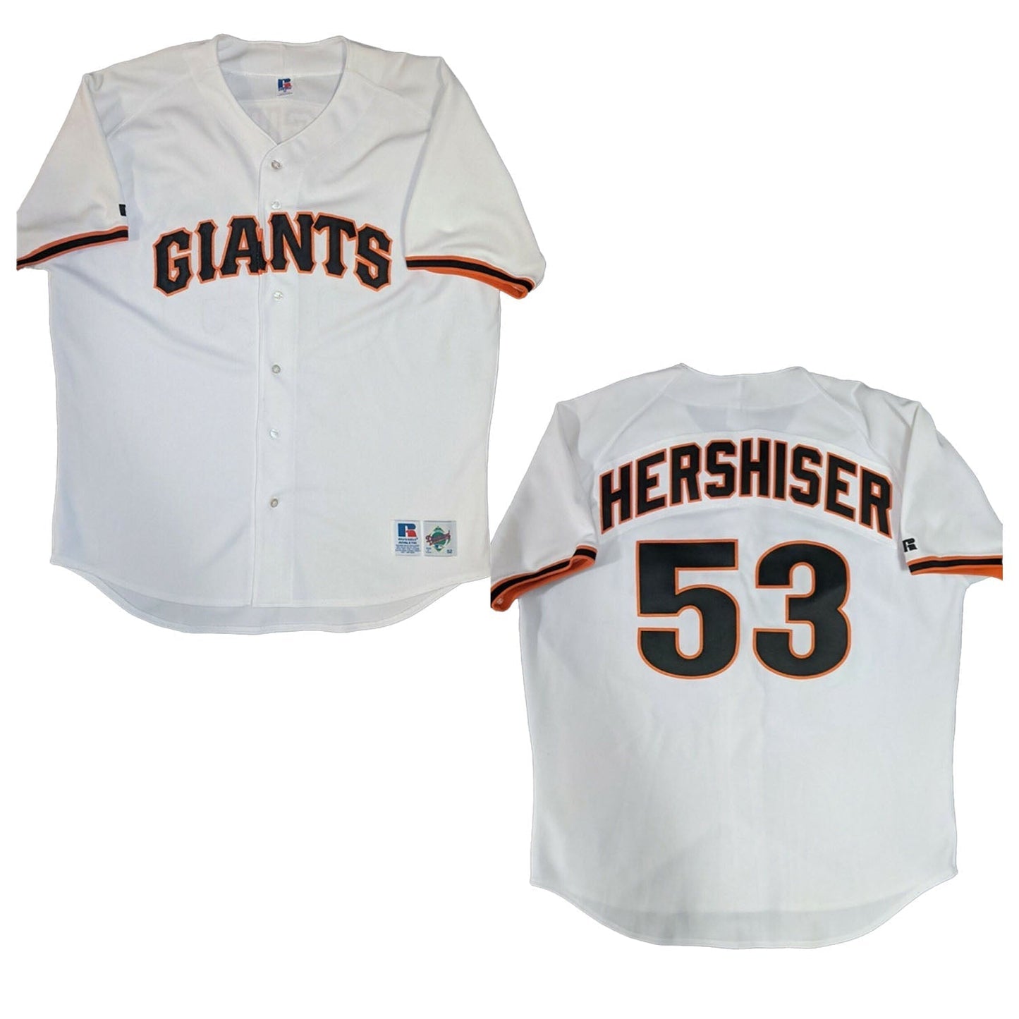 Baseball Orel Hershiser San Francisco Giants 53 Jersey