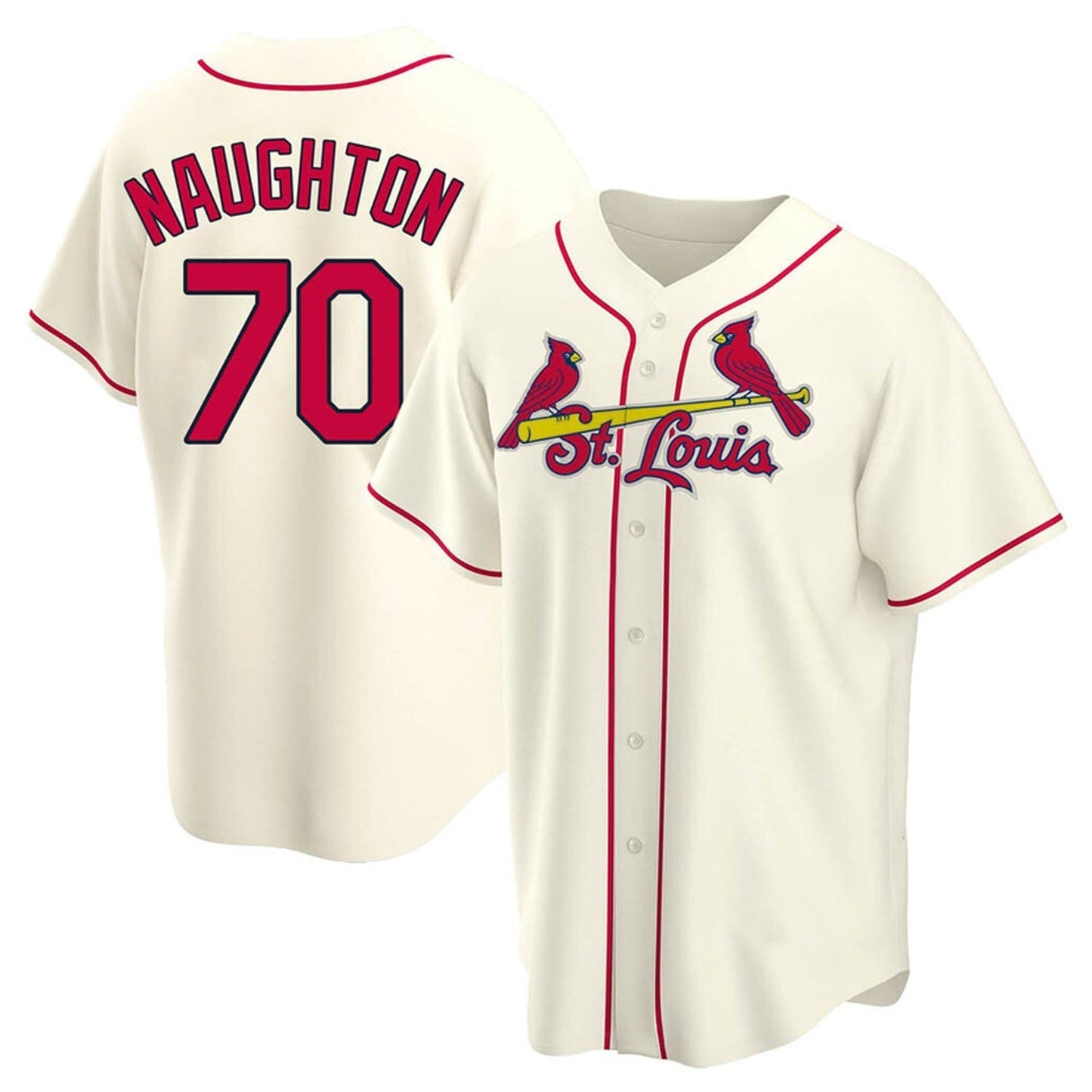 Baseball Packy Naughton St Louis Cardinals 70 Jersey