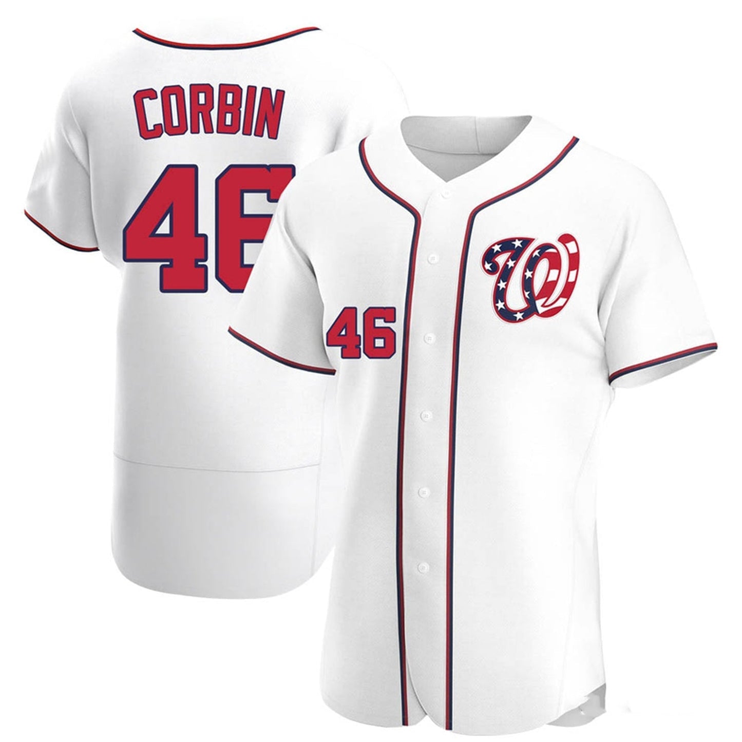 Baseball Patrick Corbin Washington Nationals 46 Jersey