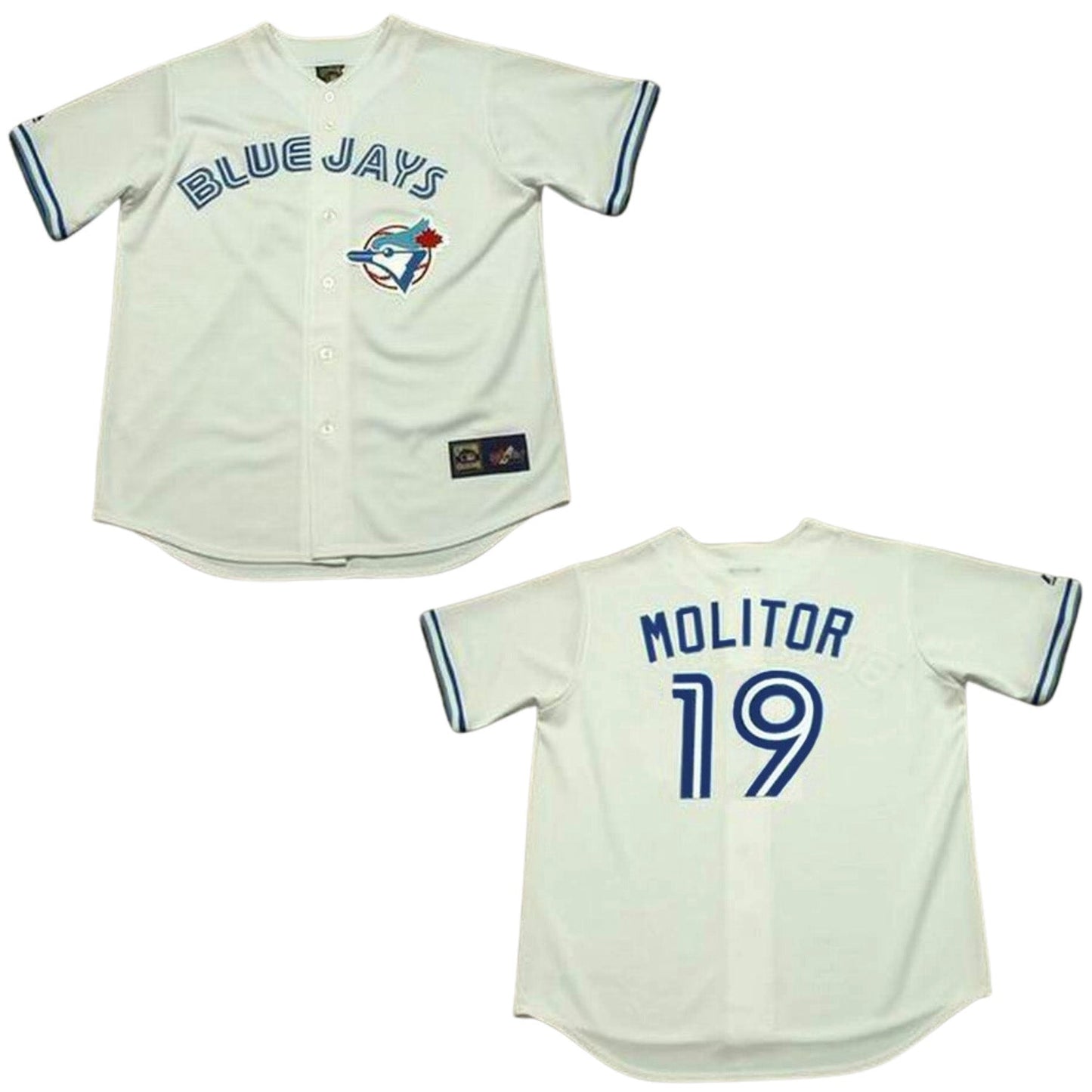 Baseball Paul Molitor Toronto Blue Jays 19 Jersey