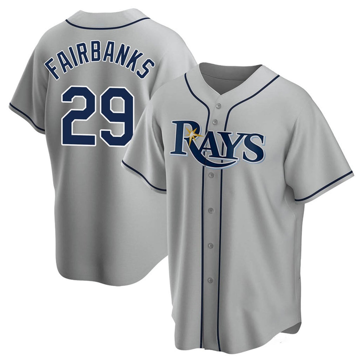 Baseball Pete Fairbanks Tampa Bay Rays 29 Jersey